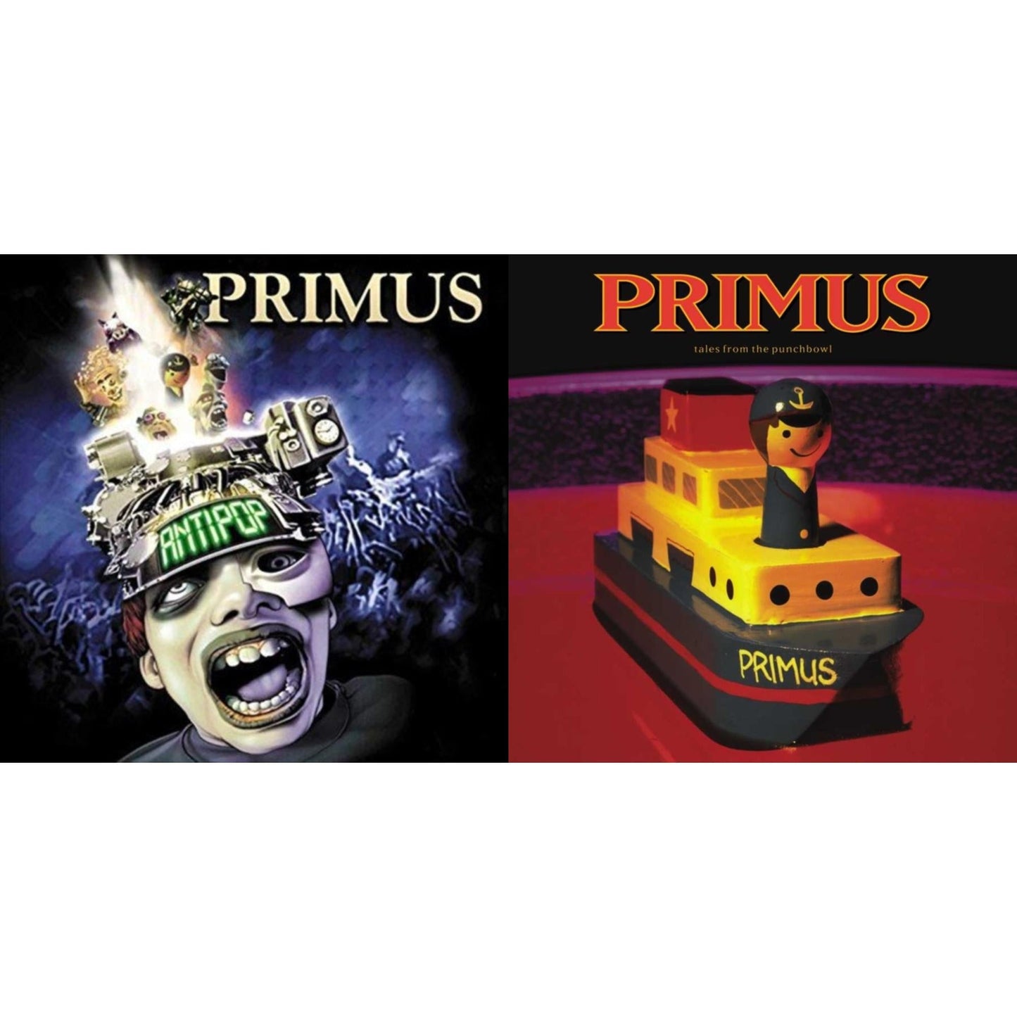 Primus - Antipop (2 LP) & Tales From The Punchbowl (2LP)