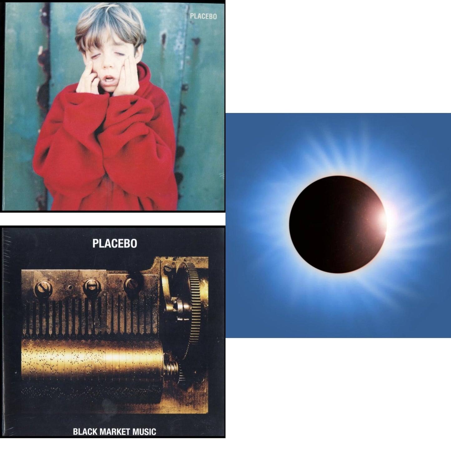 Placebo - Placebo & Black Market Music & Battle For The Sun - LP Vinyl Bundle