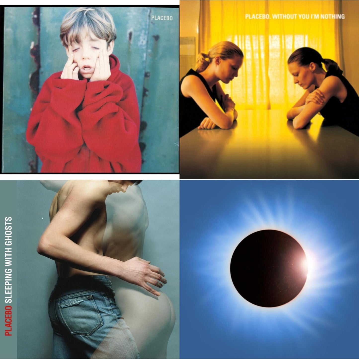 Placebo - Placebo & Without You I'm Nothing & Sleeping With Ghosts & Battle For The Sun - LP Vinyl Bundle