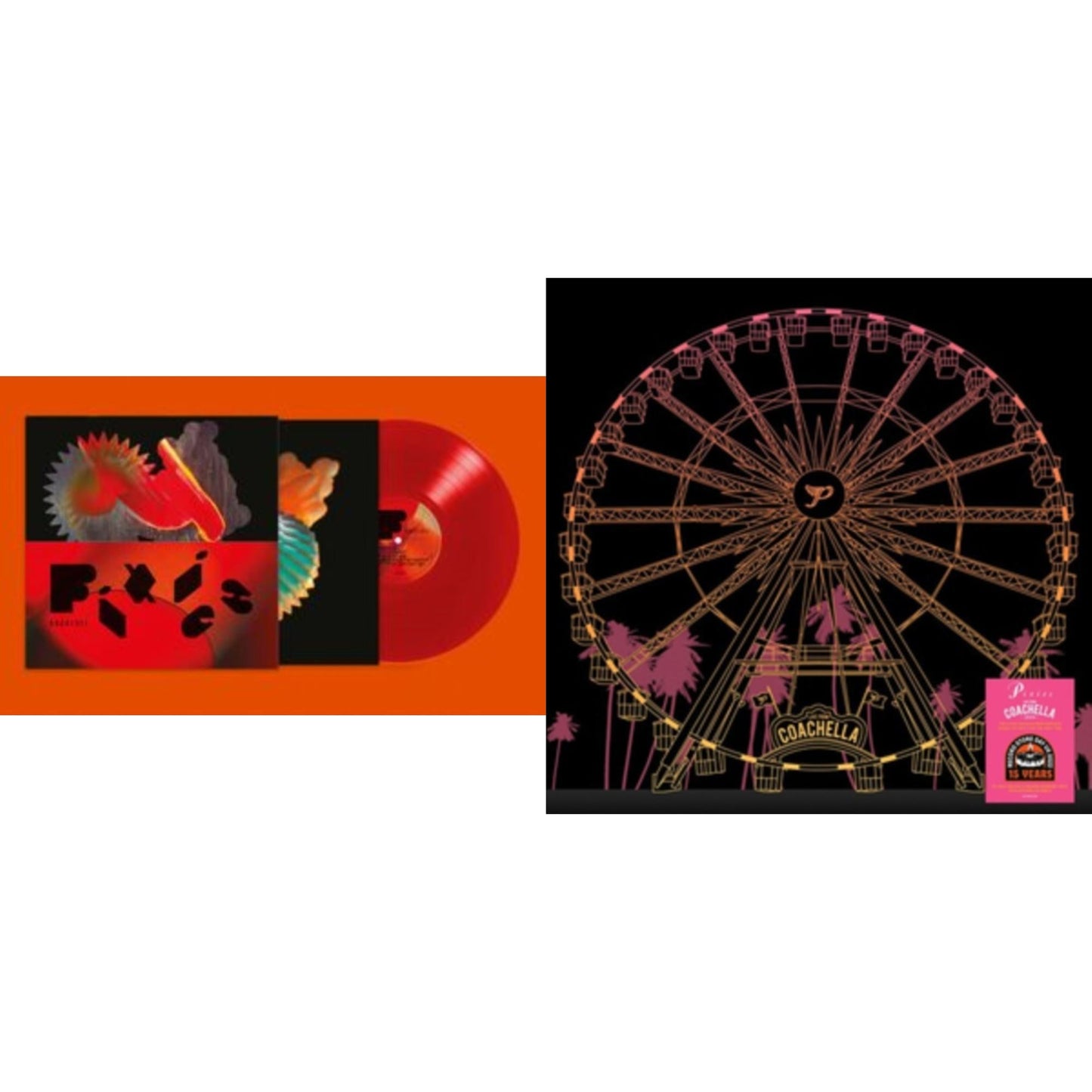 Pixies - Doggerel & Live At Coachella 2004 (140G/Orange & Yellow Marbled LP Vinyl/Etching D-Side)