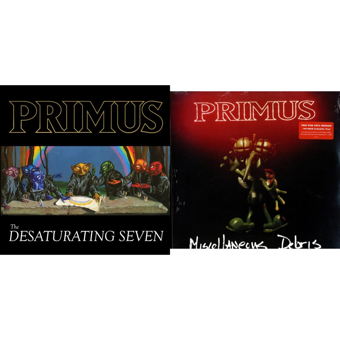Primus - Miscellaneous Debris & Desaturating Seven (7Th Anniversary) (Midnight Rainbow Splatter LP Vinyl)
