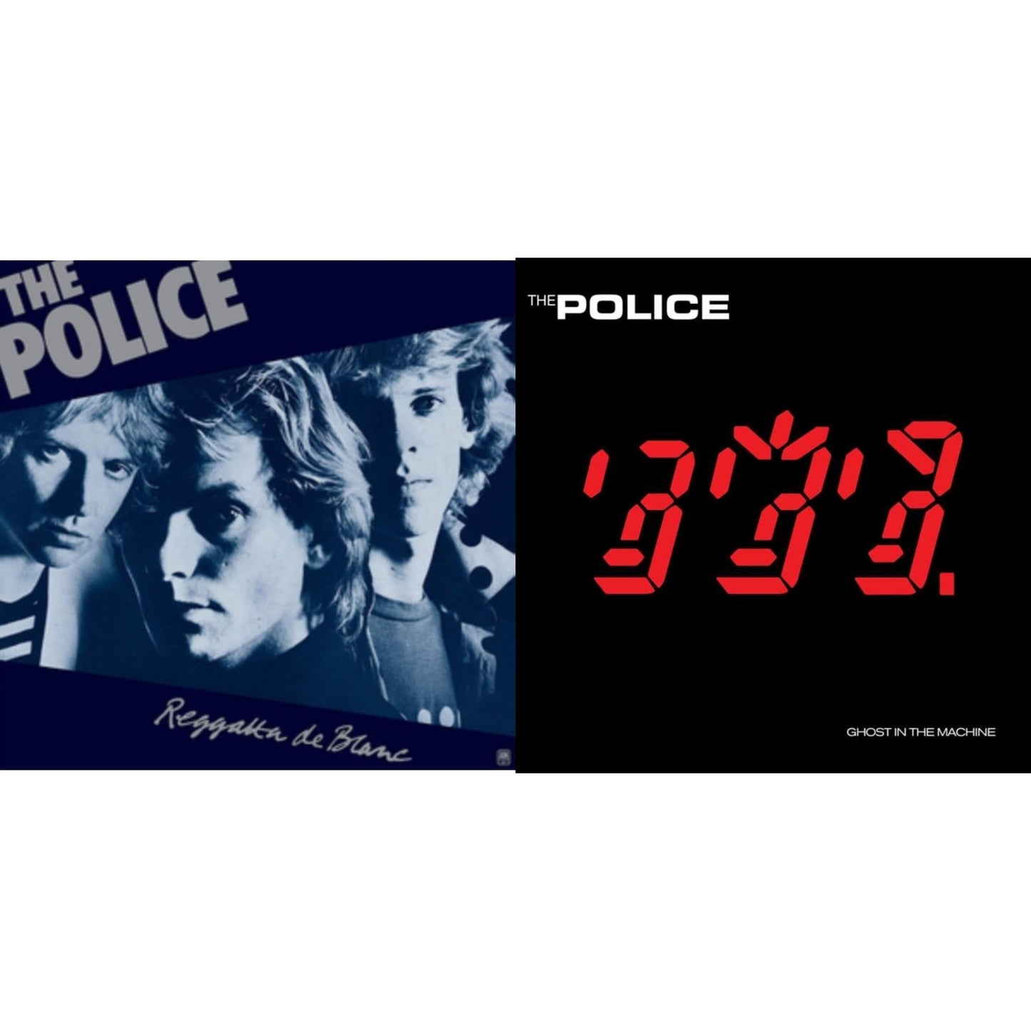 Police - Reggatta De Blanc & Ghost In The Machine - LP Vinyl Bundle