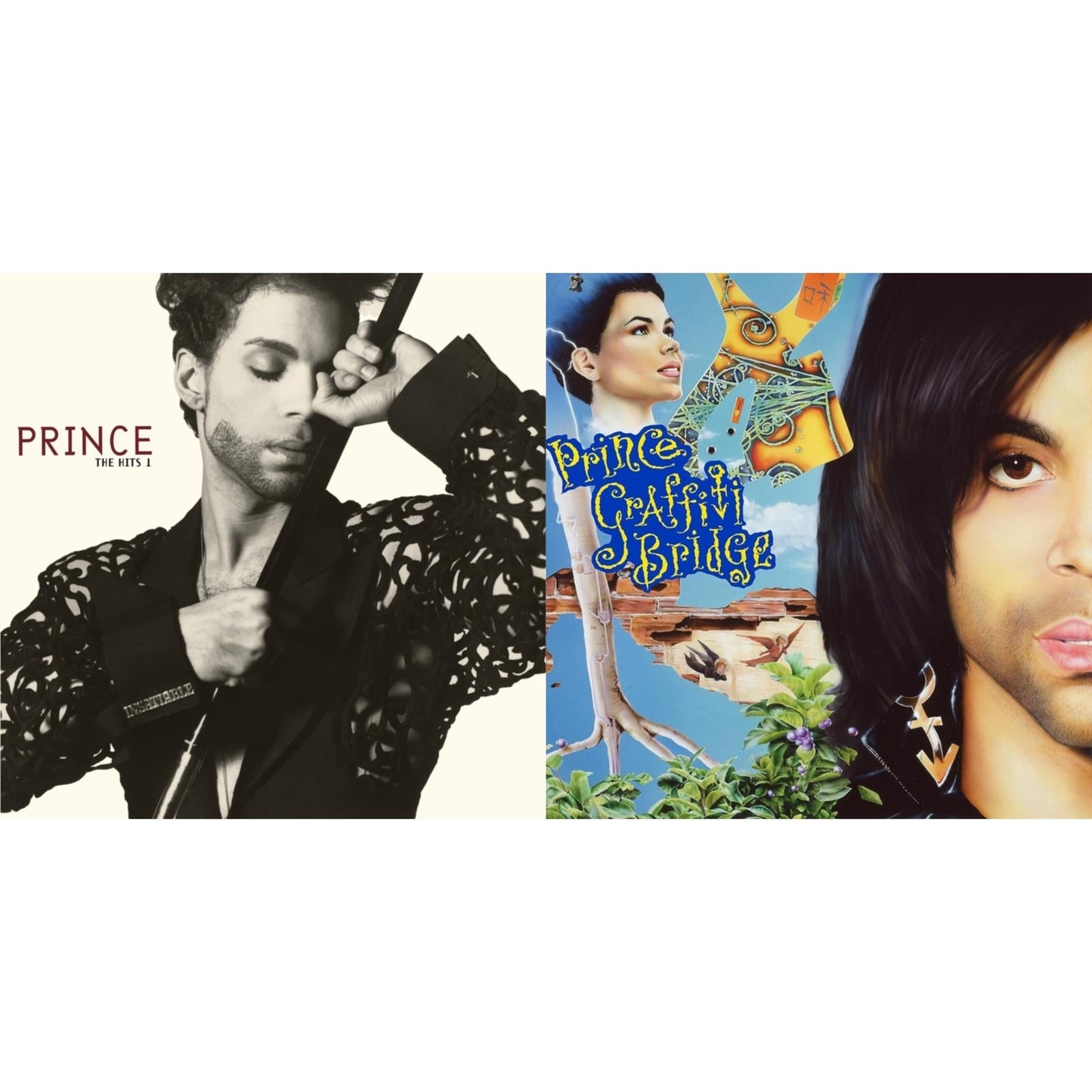 Prince - Hits 1 (X) (2LP) & Music From Graffiti Bridge (X) (2LP)