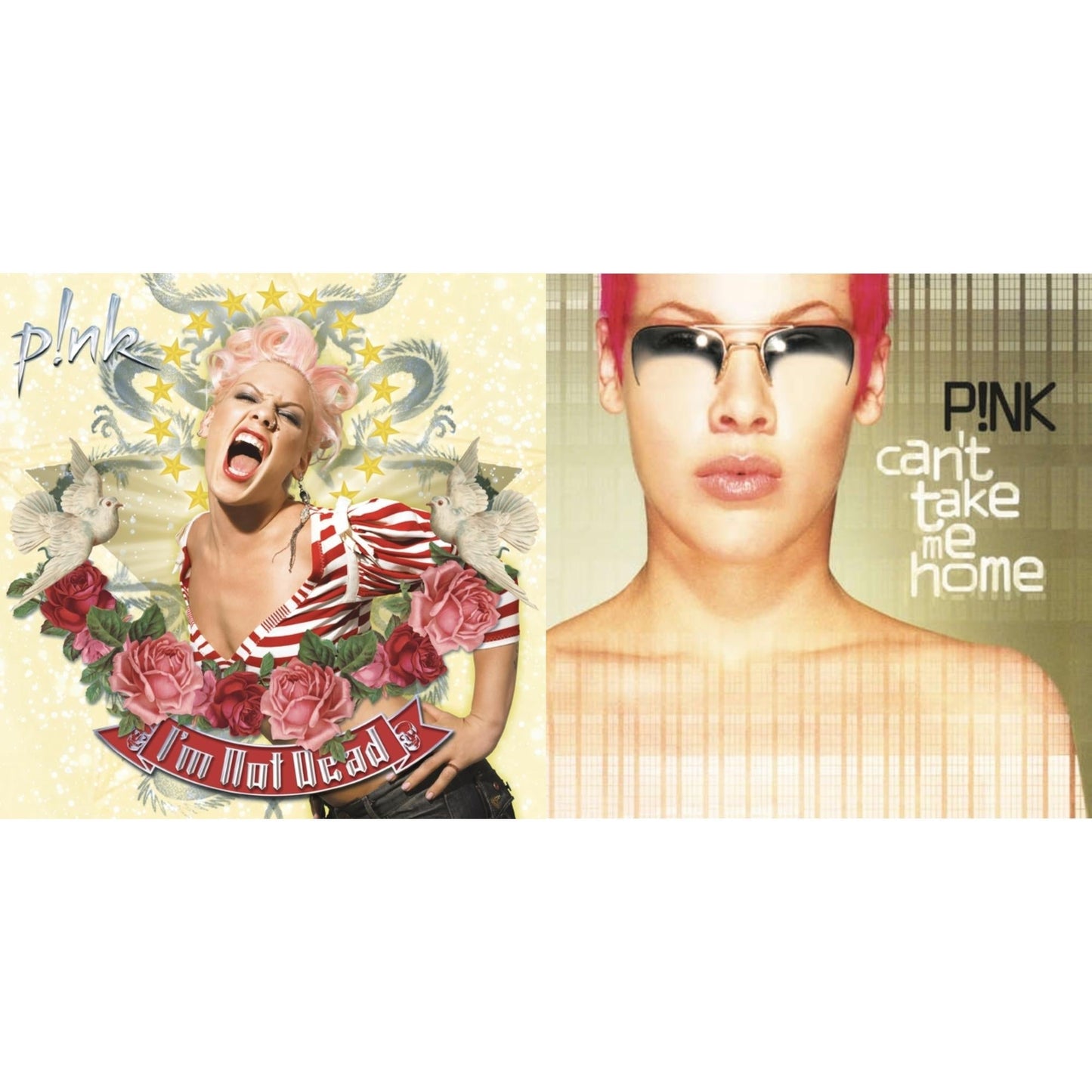 Pink - Can't Take Me Home (2LP/Gold Vinyl/150G/Dl Card) & I’M Not Dead (Pink LP Vinyl)V