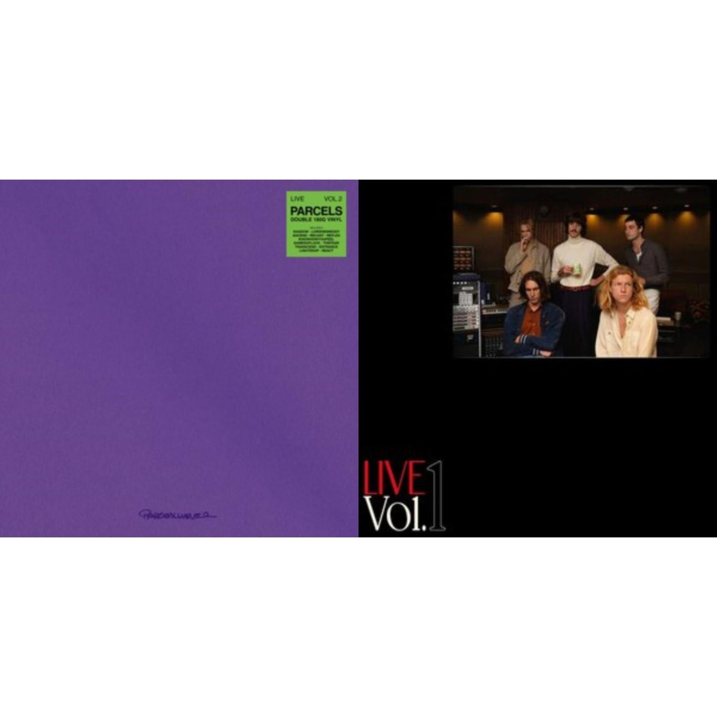Parcels - Live Vol. 2 (2LP) & Live Vol. 1 (2LP)