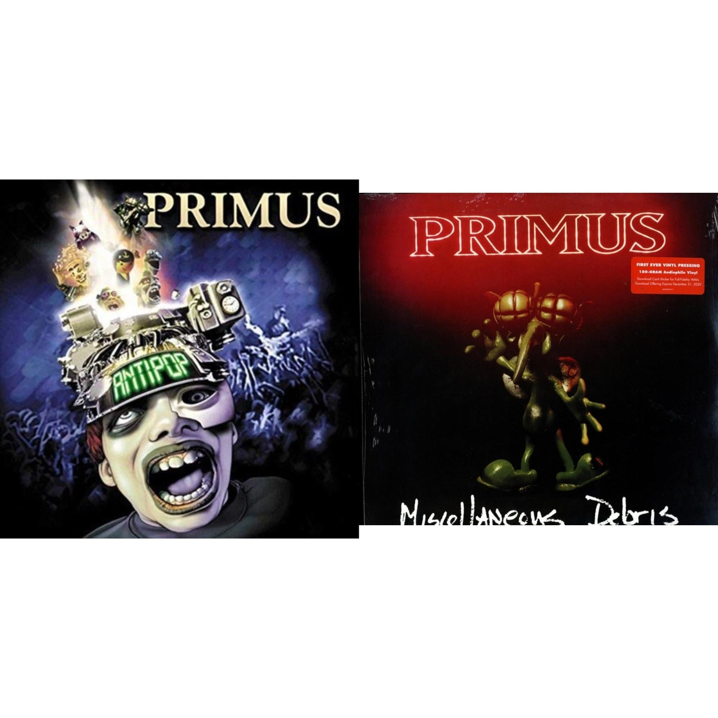 Primus - Antipop (2 LP) & Miscellaneous Debris