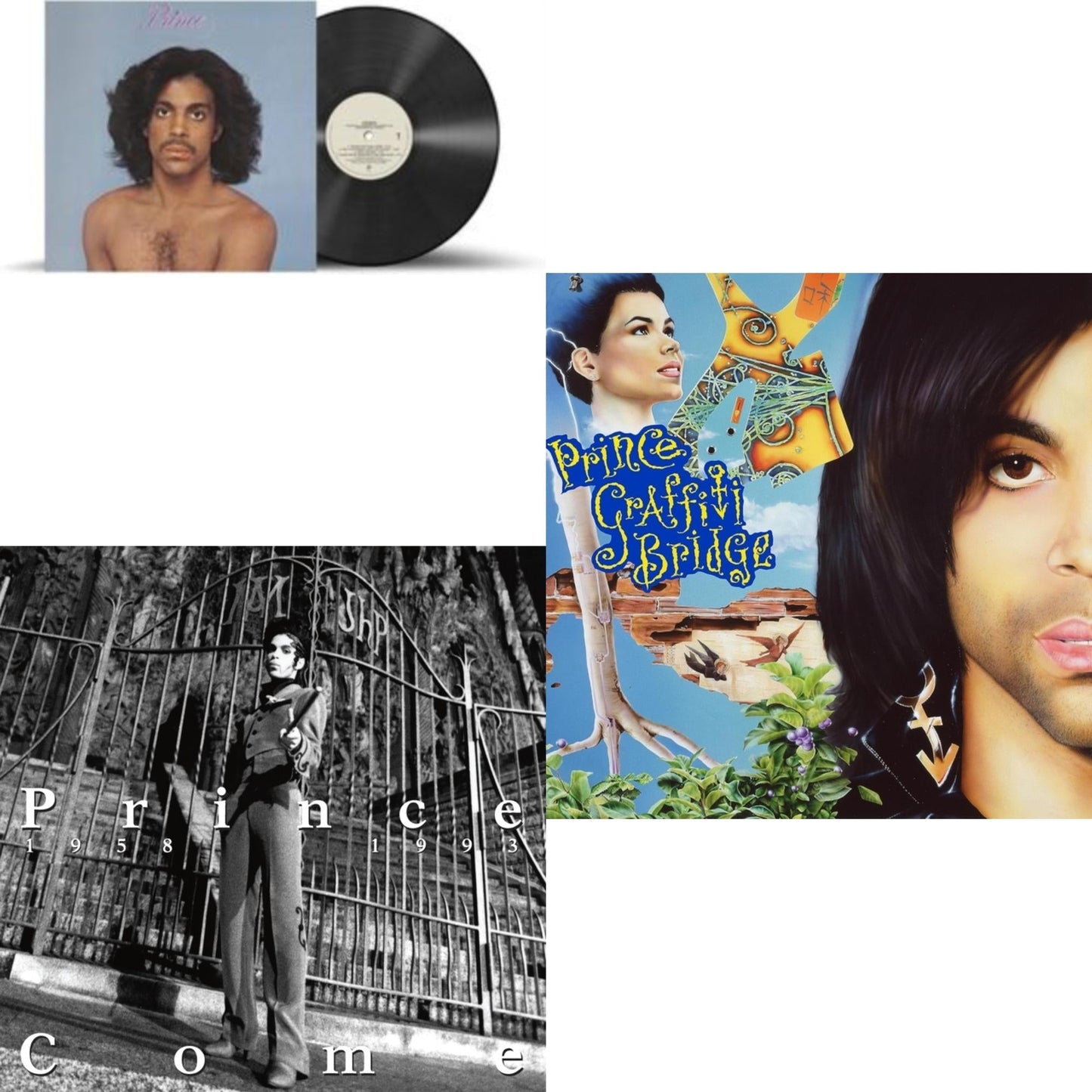 Prince - Prince (X) & Come & Music From Graffiti Bridge (X) (2LP)