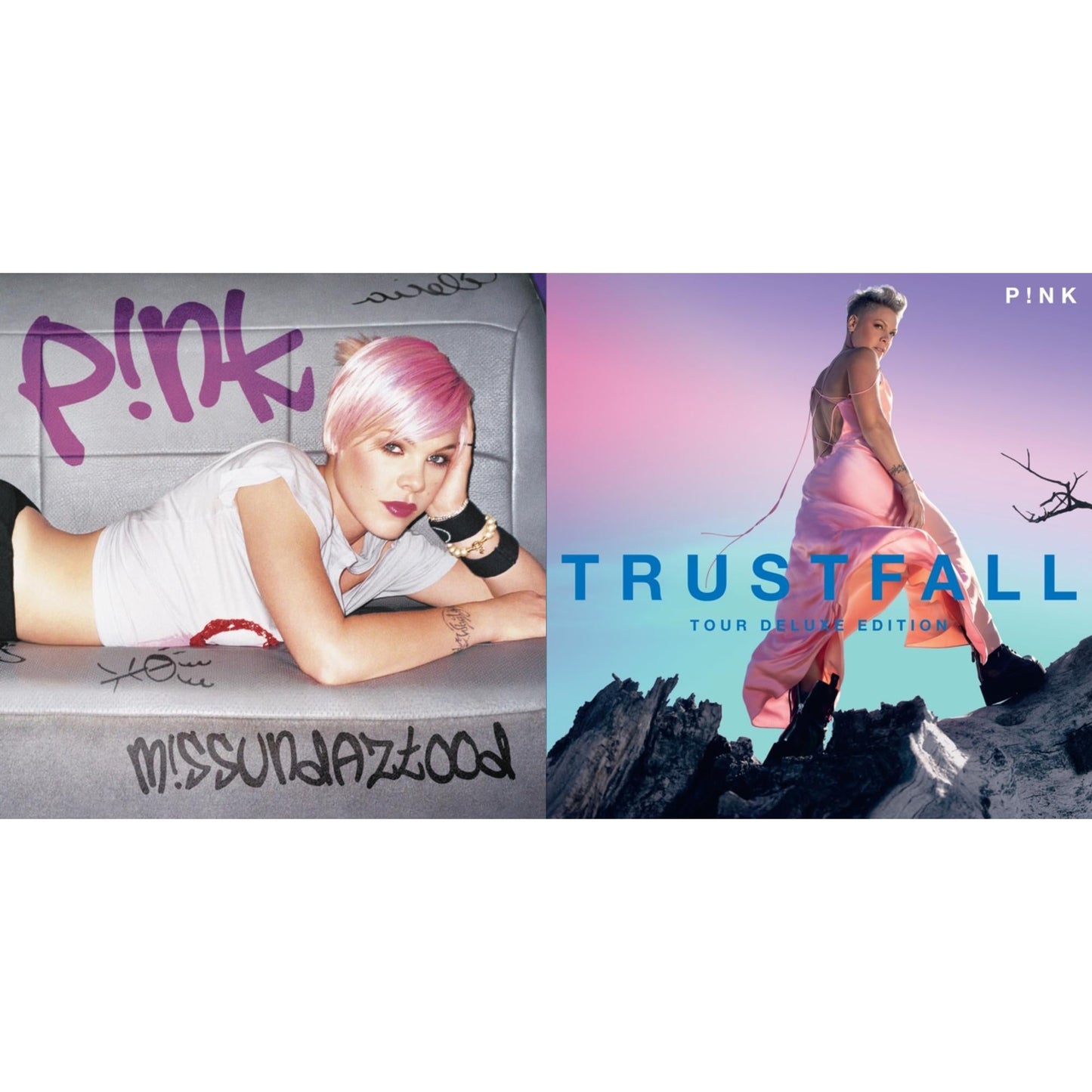 Pink - Missundaztood (2LP/140G) & Trustfall - Tour Deluxe Edition (2LP)
