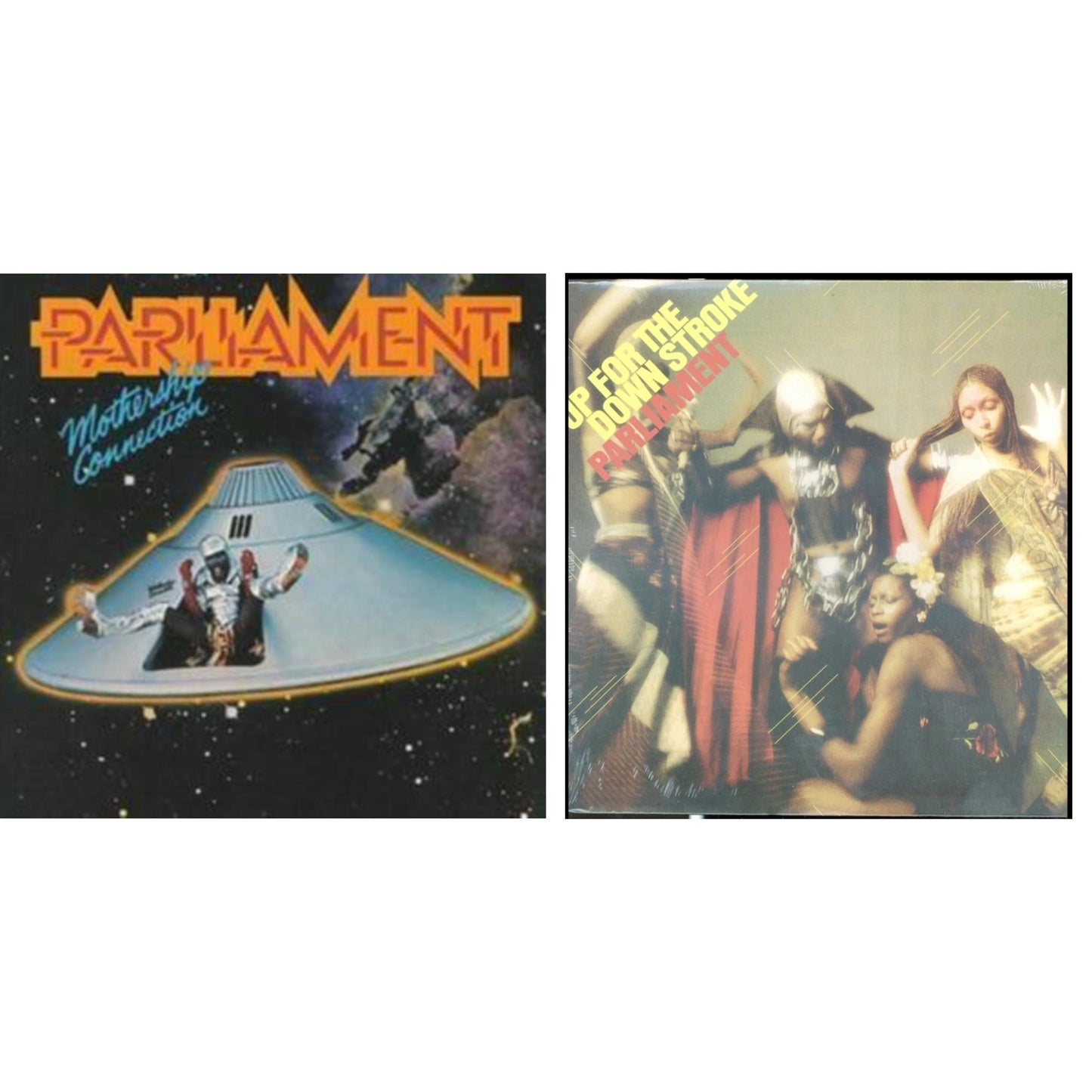 Parliament - Mothership Connection & Up For The Down Stroke (150G) - LP Vinyl Bundle