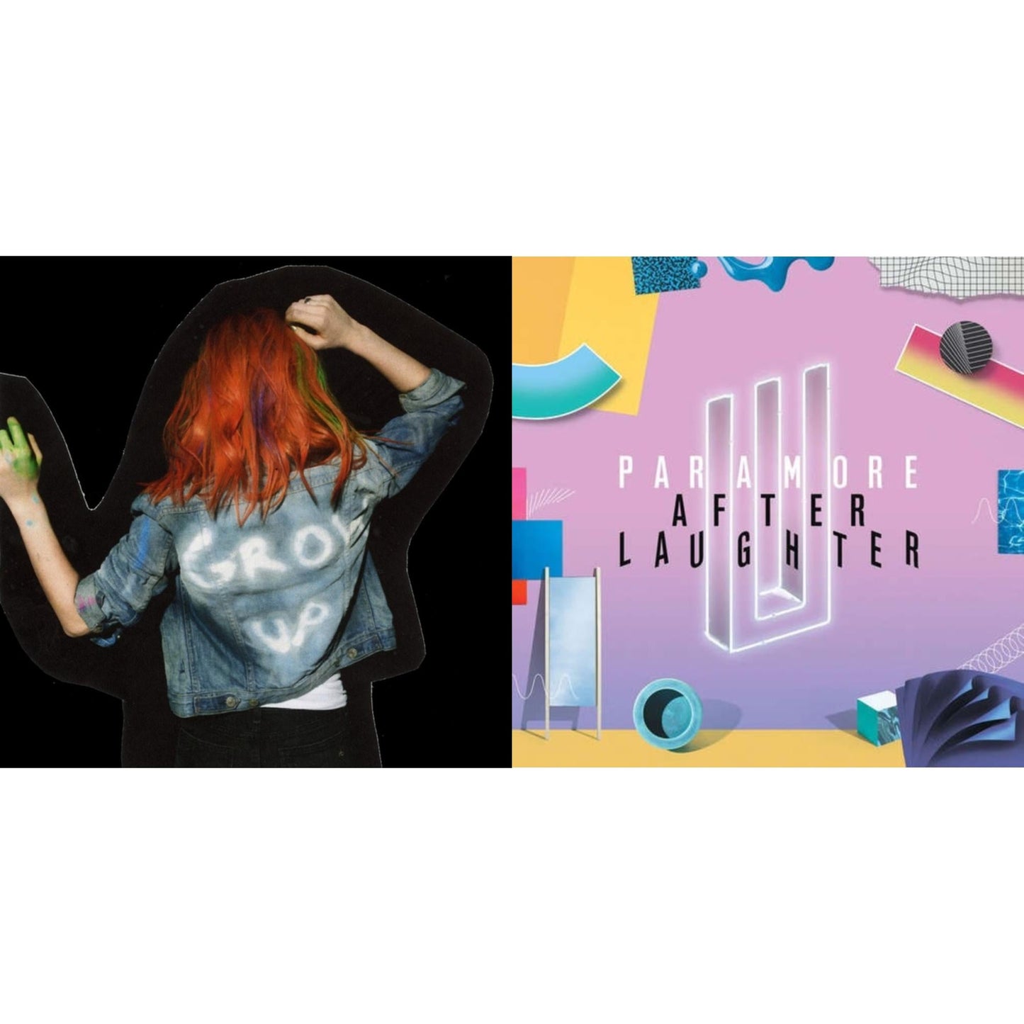 Paramore - Paramore (2LP) & After Laughter (Black & White Marble LP Vinyl/Dl Card) (I)