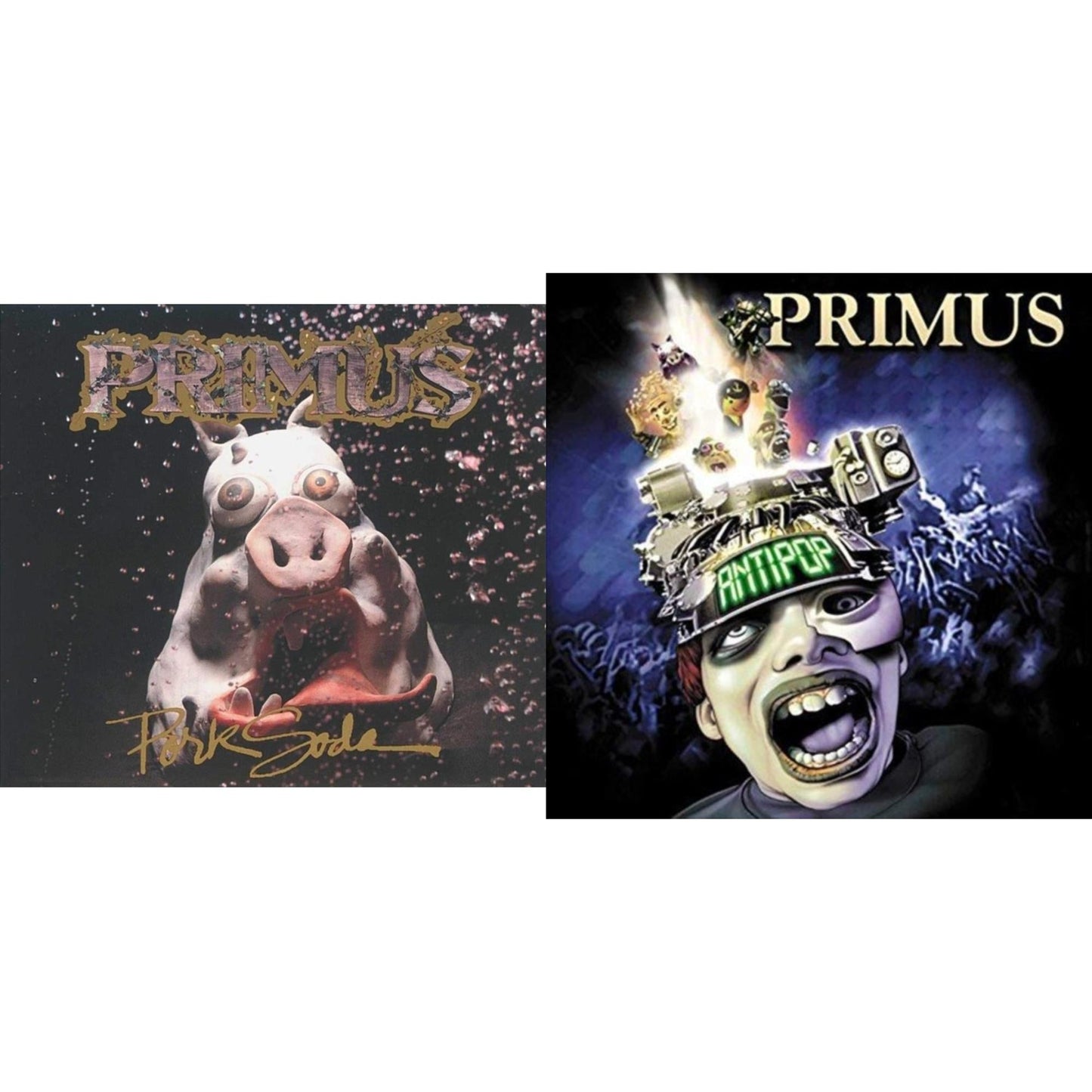 Primus - Pork Soda (2 LP) & Antipop (2 LP)