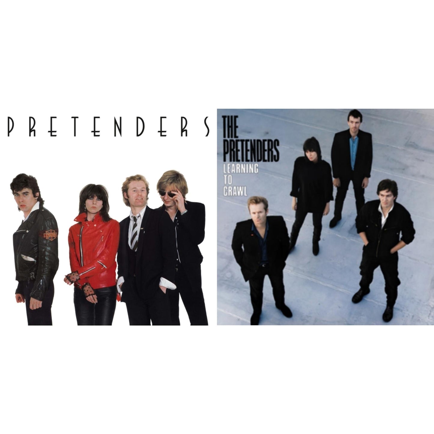 Pretenders - Pretenders (2018 Remaster) & Learning To Crawl (40Th Anniversary Edition/Remaster) - LP Vinyl Bundle