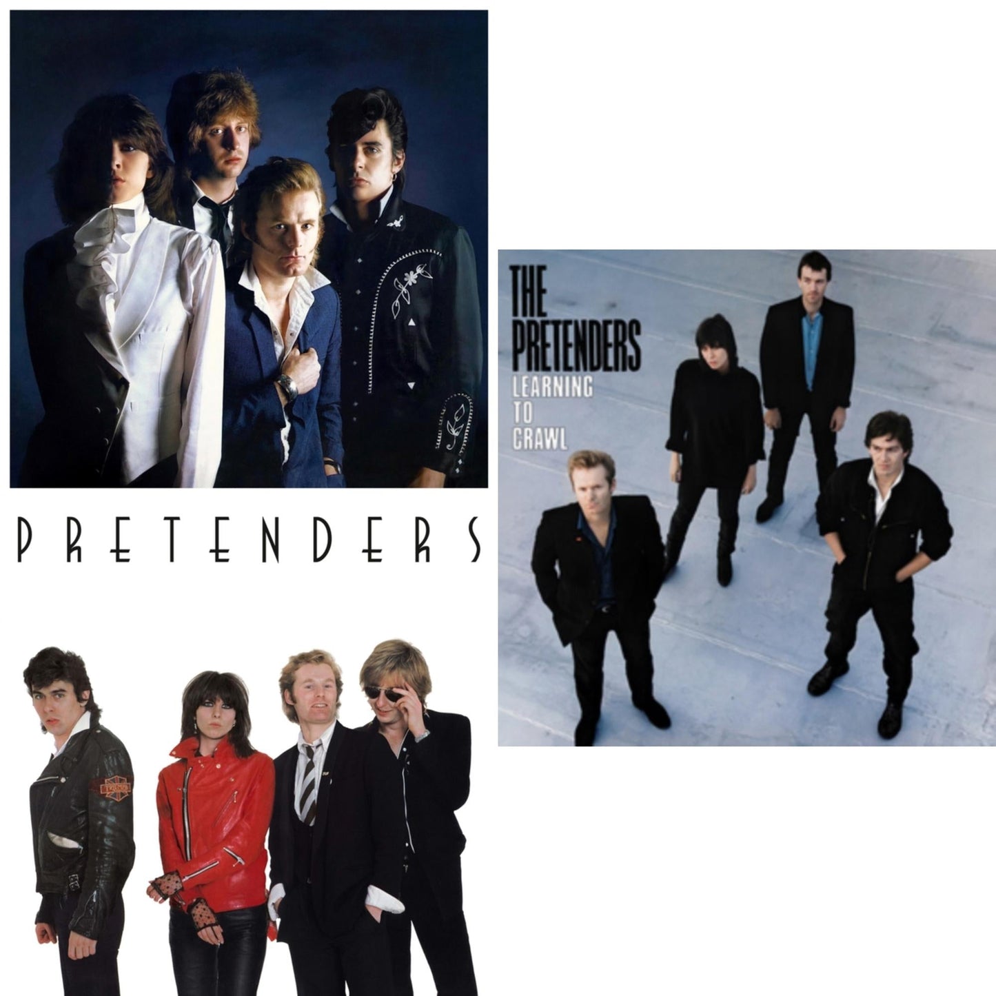 Pretenders - Pretenders Ii (2018 Remaster) & Pretenders (2018 Remaster) & Learning To Crawl (40Th Anniversary Edition/Remaster) - LP Vinyl Bundle
