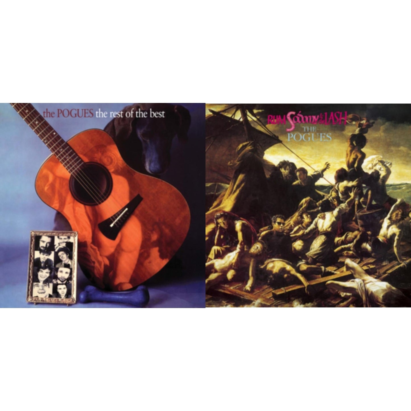 Pogues - Rest Of The Best & Rum Sodomy &The Lash (180G) - LP Vinyl Bundle