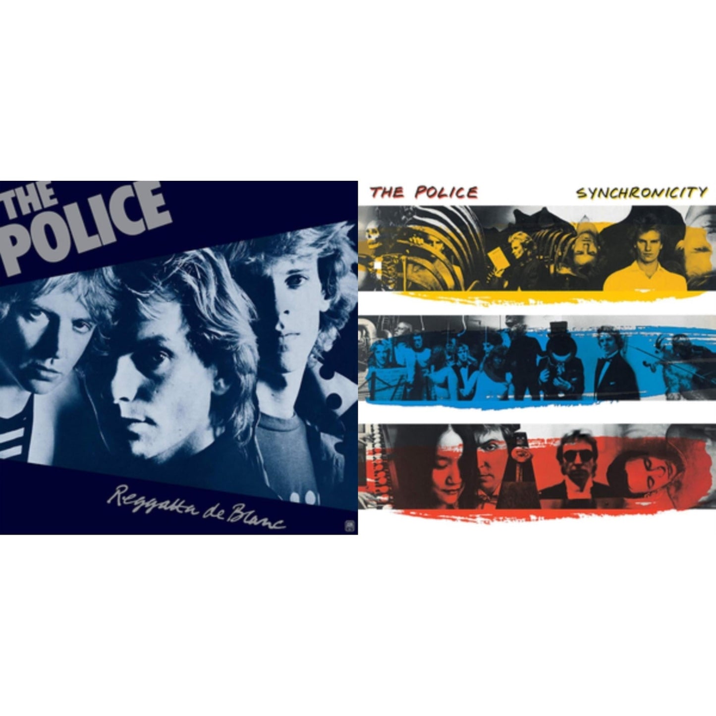 Police - Reggatta De Blanc & Synchronicity - LP Vinyl Bundle
