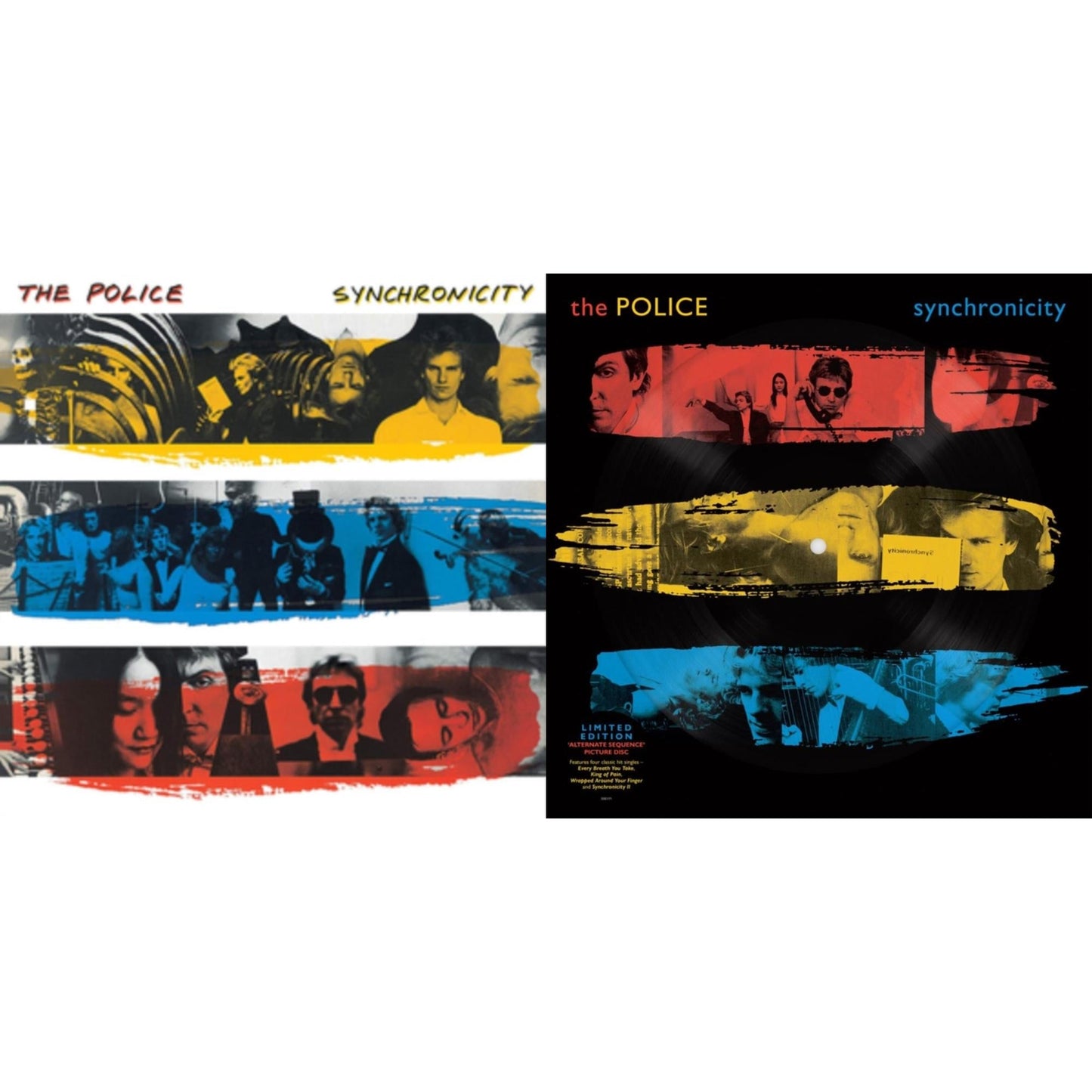 Police - Synchronicity & Synchronicity (Picture Disc) - LP Vinyl Bundle