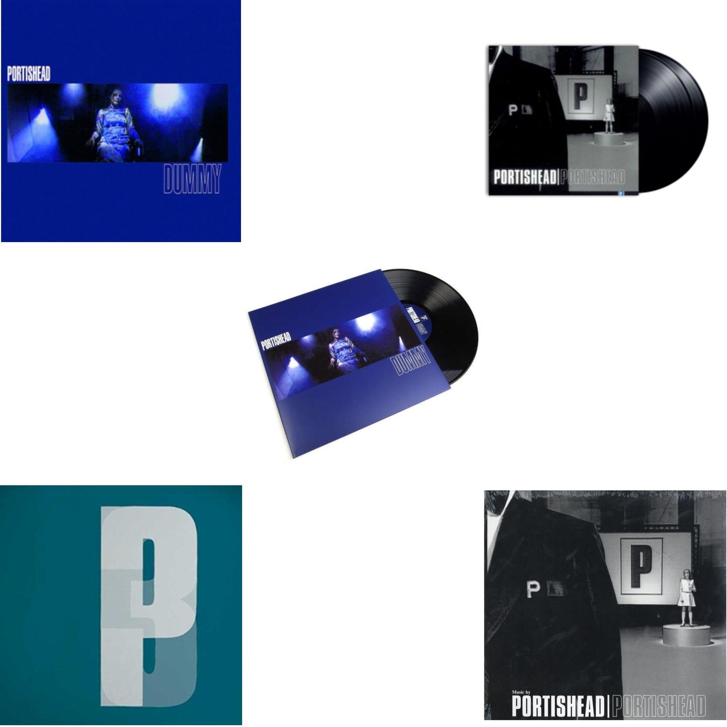 Portishead - Dummy & Third & Dummy (2014 Gatefold/Dl Card/Hq/180G) & Portishead & Portishead - LP Vinyl Bundle