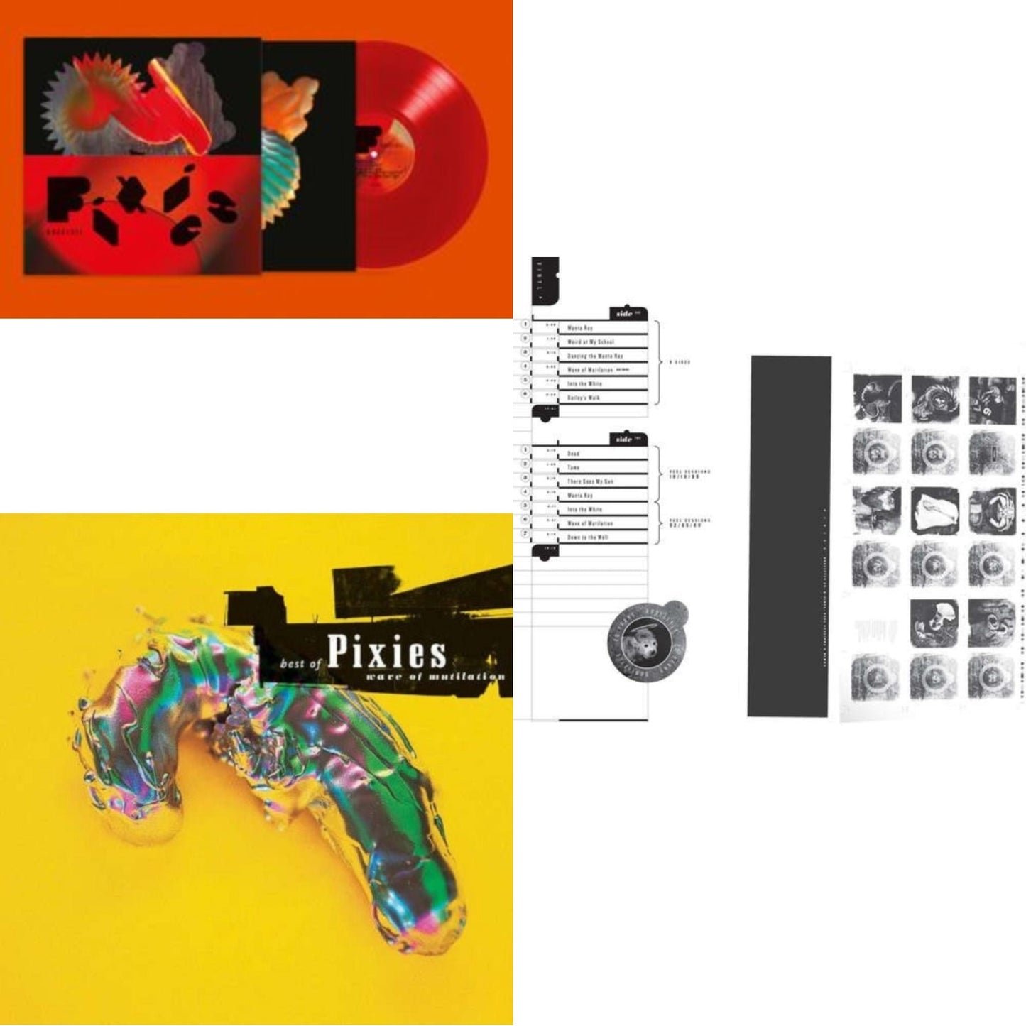 Pixies - Doggerel & Wave Of Mutilation: Best Of Pixies & Doolittle 25: B-Sides, Peel Sessions And Demos - LP Vinyl Bundle