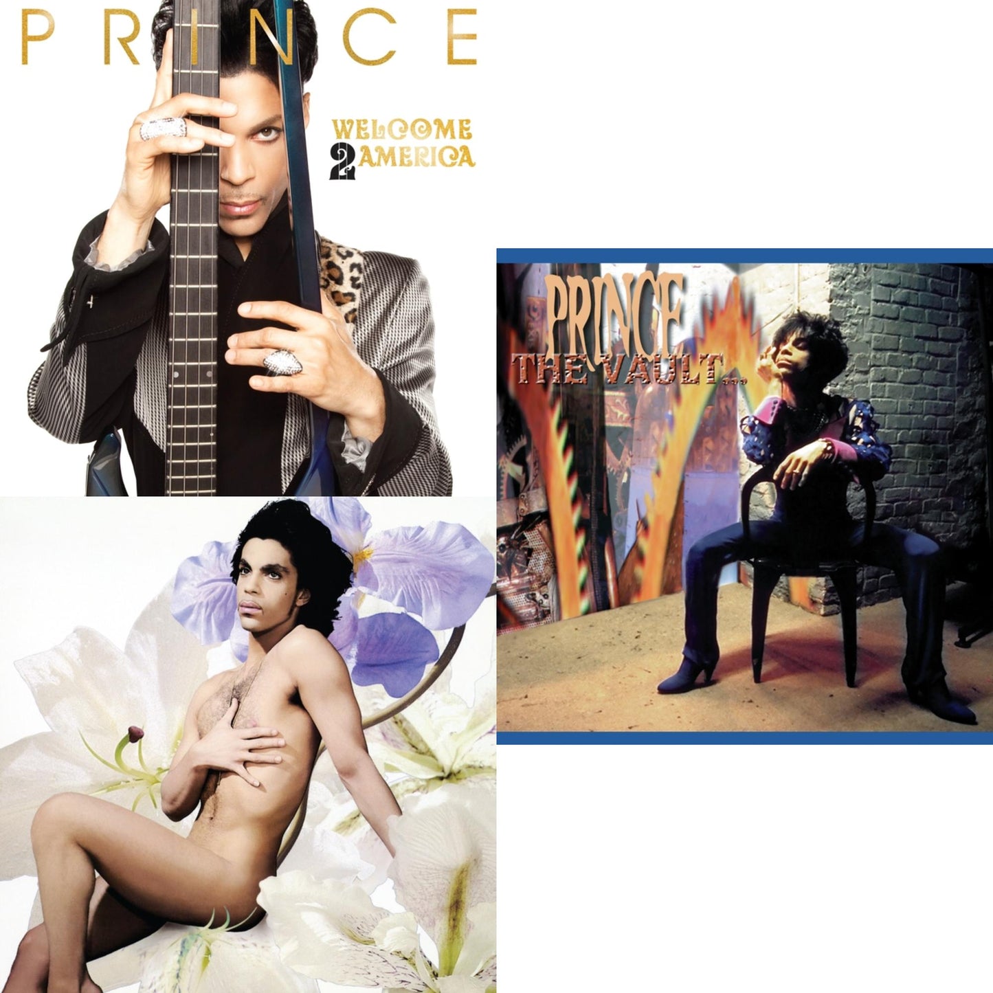 Prince - Welcome 2 America (2LP) & Lovesexy & Vault - Old Friends 4 Sale