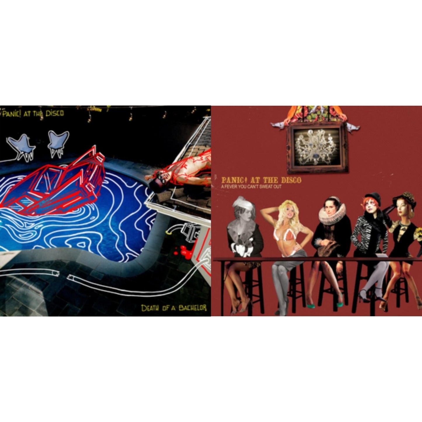 Panic! At The Disco - Death Of A Bachelor & Fever You Can't Sweat Out - CD Bundle