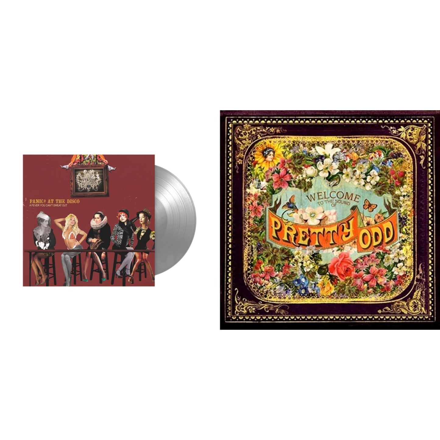 Panic! At The Disco - Fever You Can't Sweat Out (Fbr 25Th Anniversary Edition/Silver LP Vinyl) & Pretty Odd
