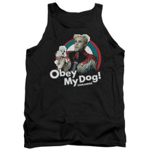 Load image into Gallery viewer, Zoolander Obey My Dog Mens Tank Top Shirt Black