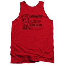 Load image into Gallery viewer, Tommy Boy Zalinsky Auto Mens Tank Top Shirt Red