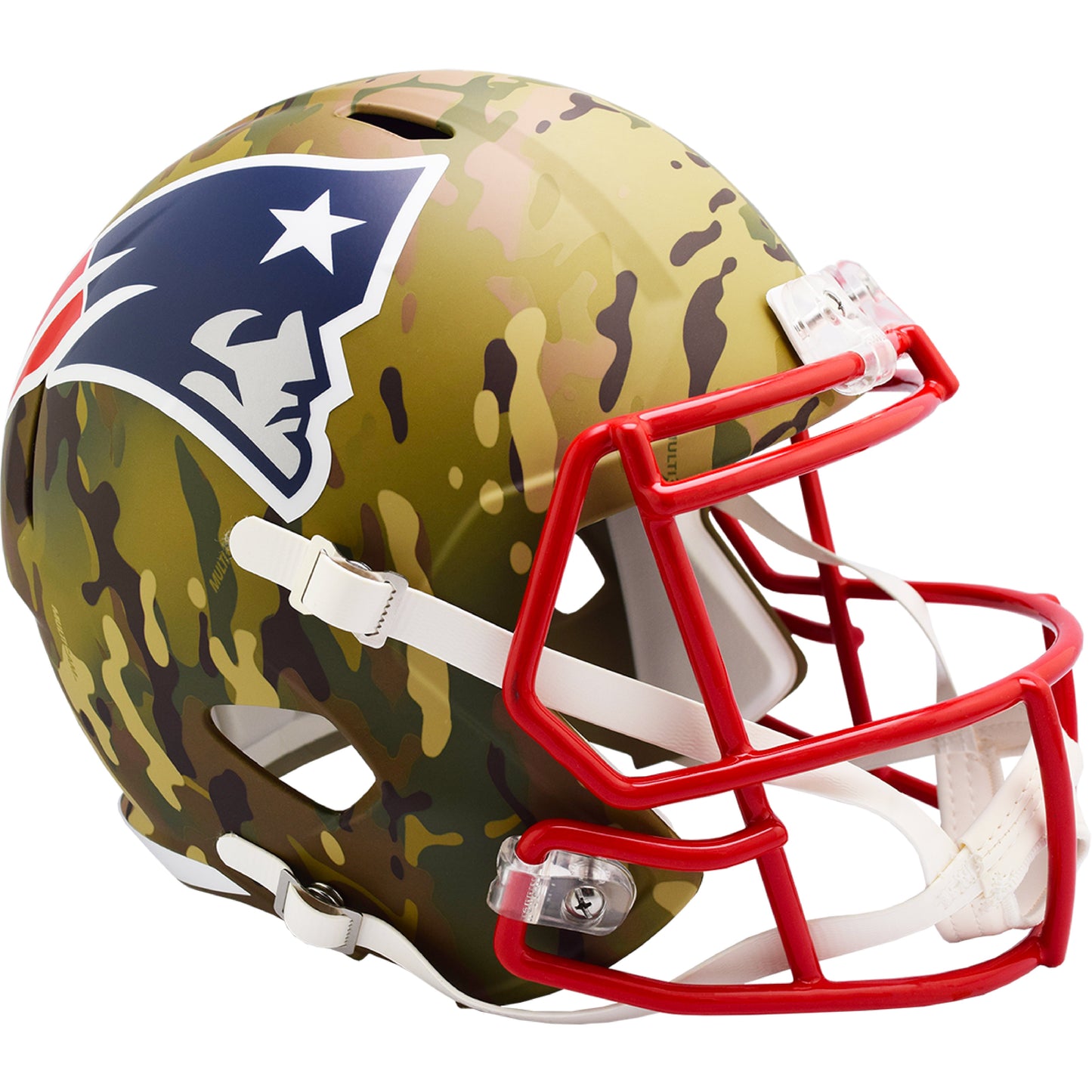 New England Patriots CAMO Full Size Replica Football Helmet
