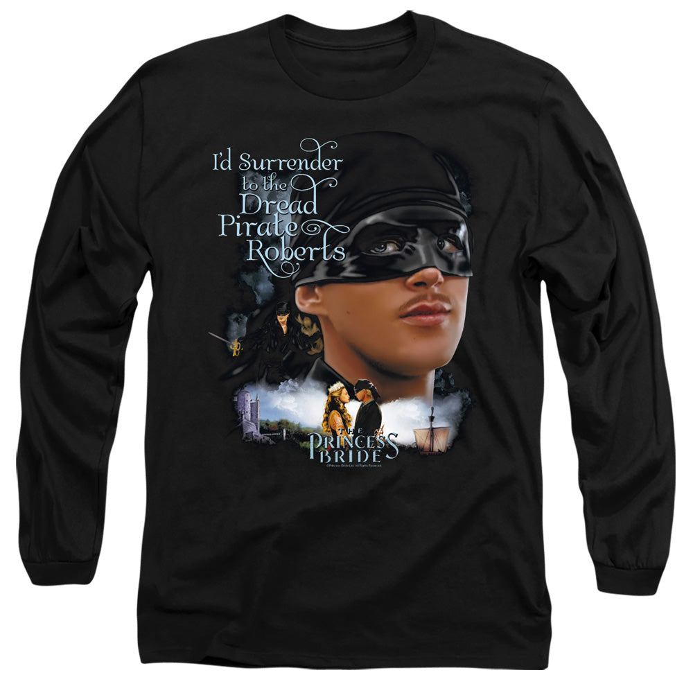 Princess Bride Surrender Mens Long Sleeve Shirt Black Officially Licensed
