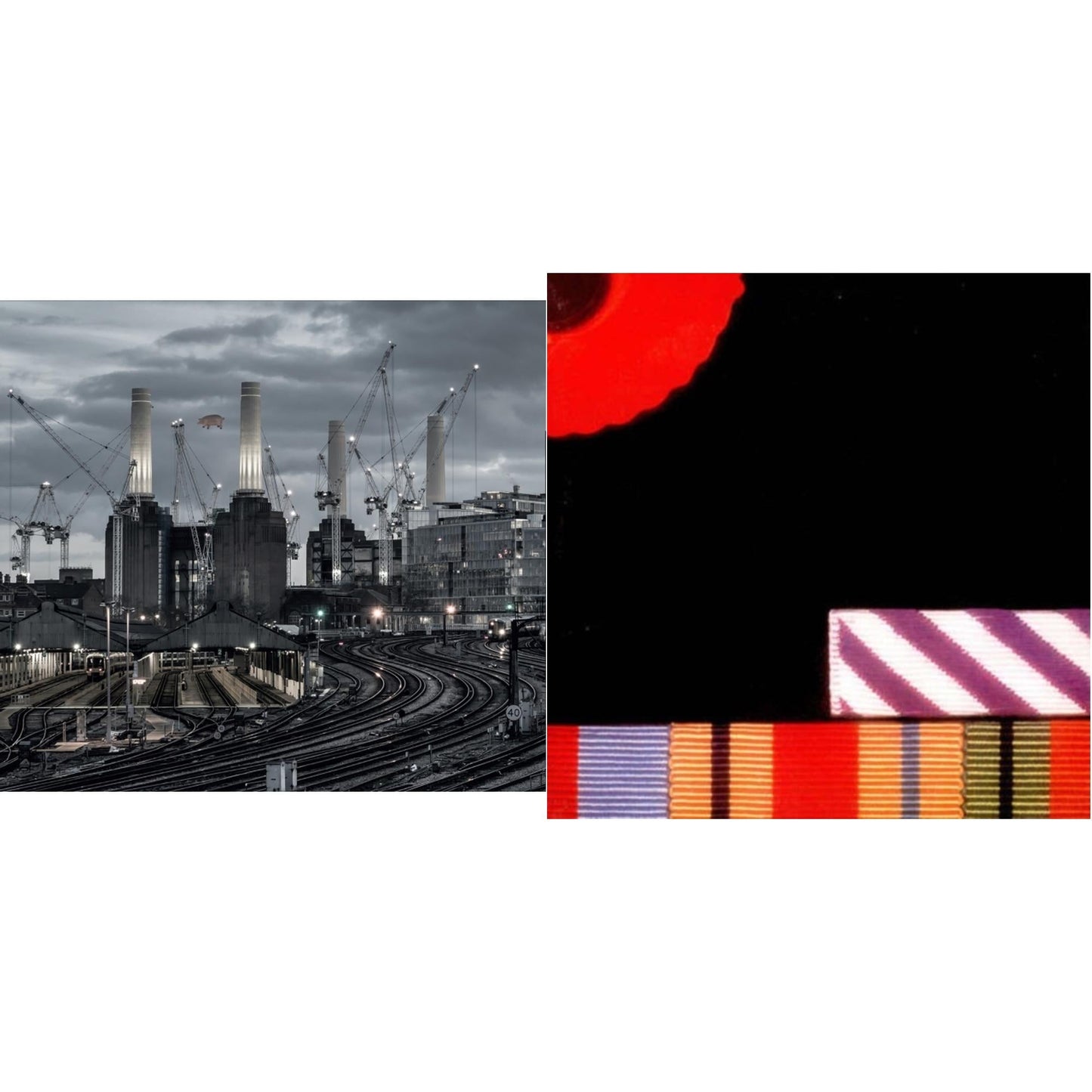 Pink Floyd - Animals (2018 Remix) (180G/LP/CD/Blu-Ray/DVD) & Final Cut (180G/Gatefold) (2016 Version)