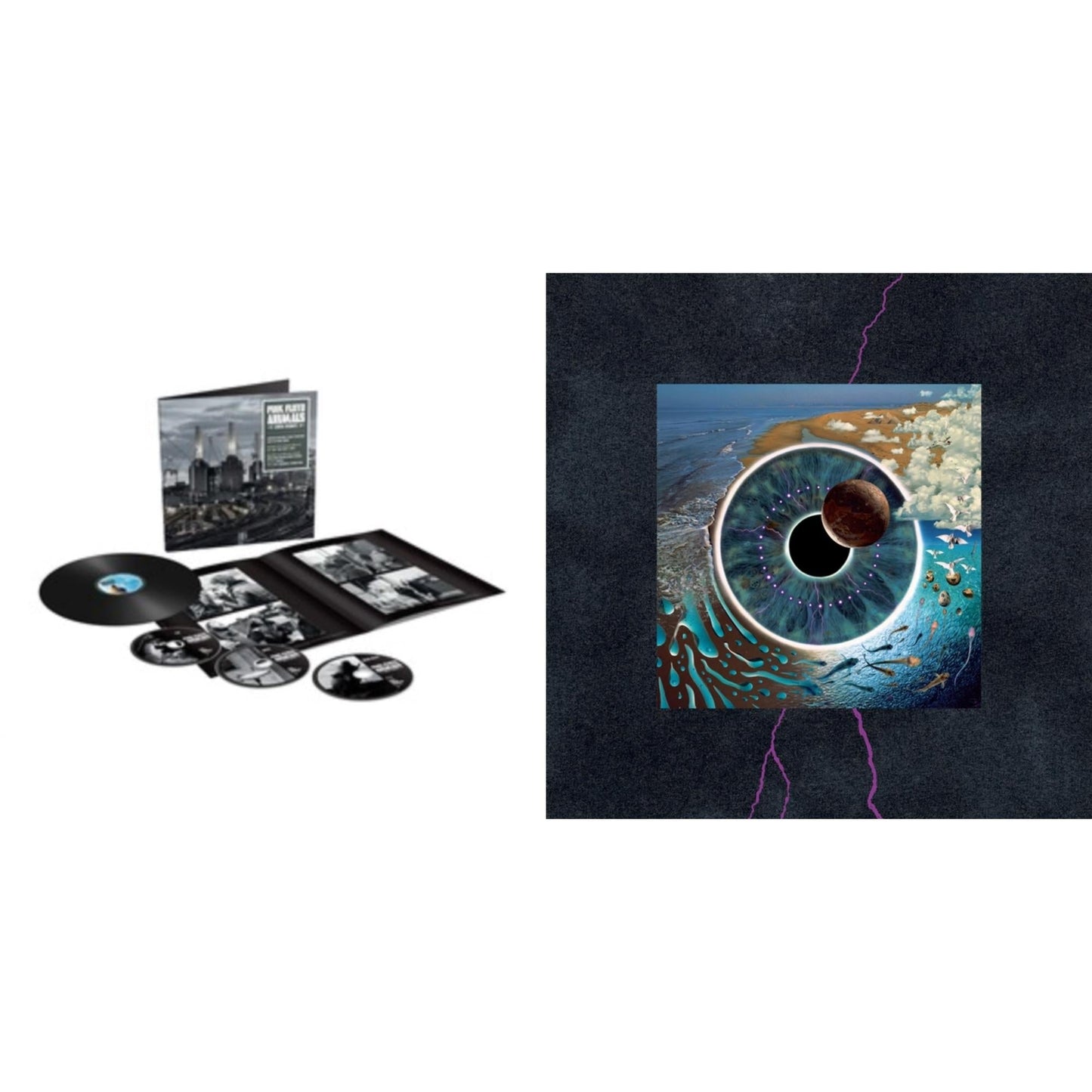 Pink Floyd - Animals (2018 Remix) (LP/CD/DVD/Blu-Ray/180G) & Pulse (180G/4LP/52 Pp Book)