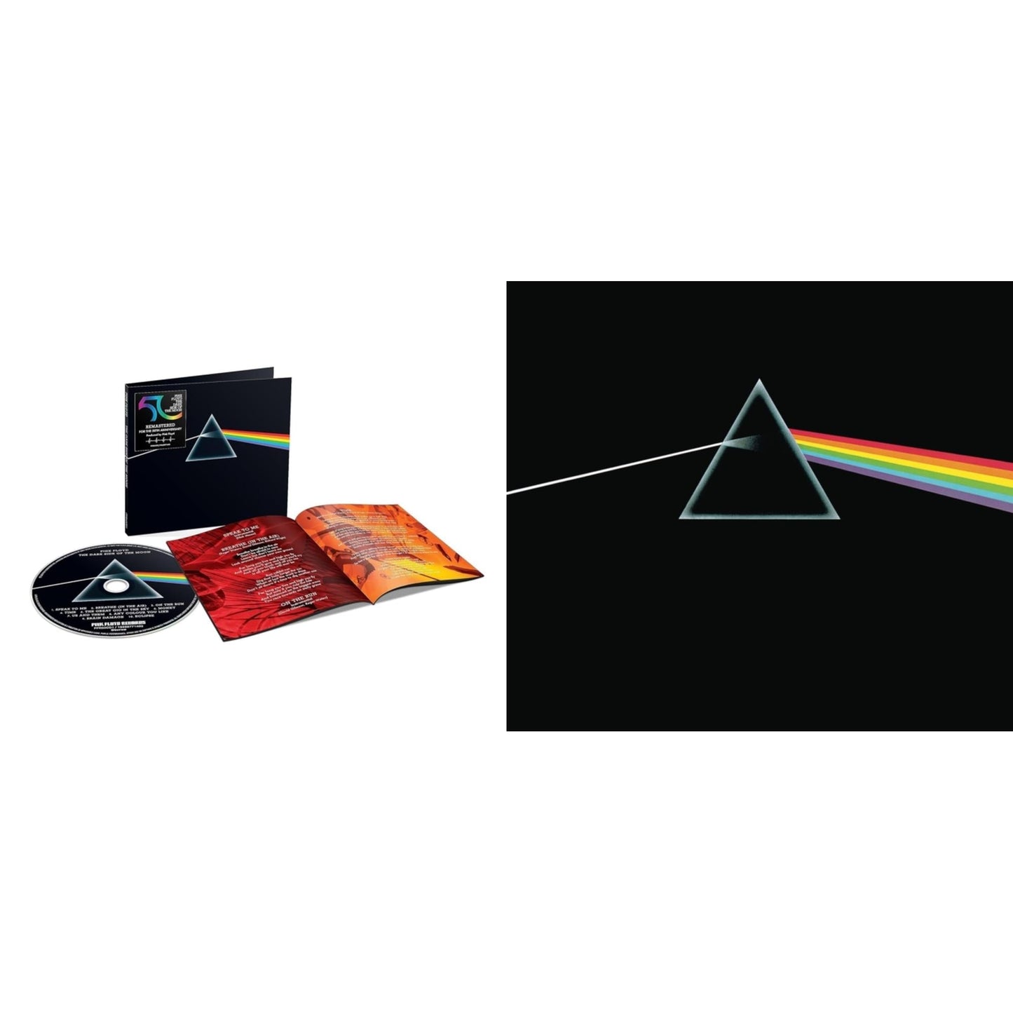 Pink Floyd - Dark Side Of The Moon (50Th Anniversary Remaster) & Dark Side Of The Moon - CD Bundle