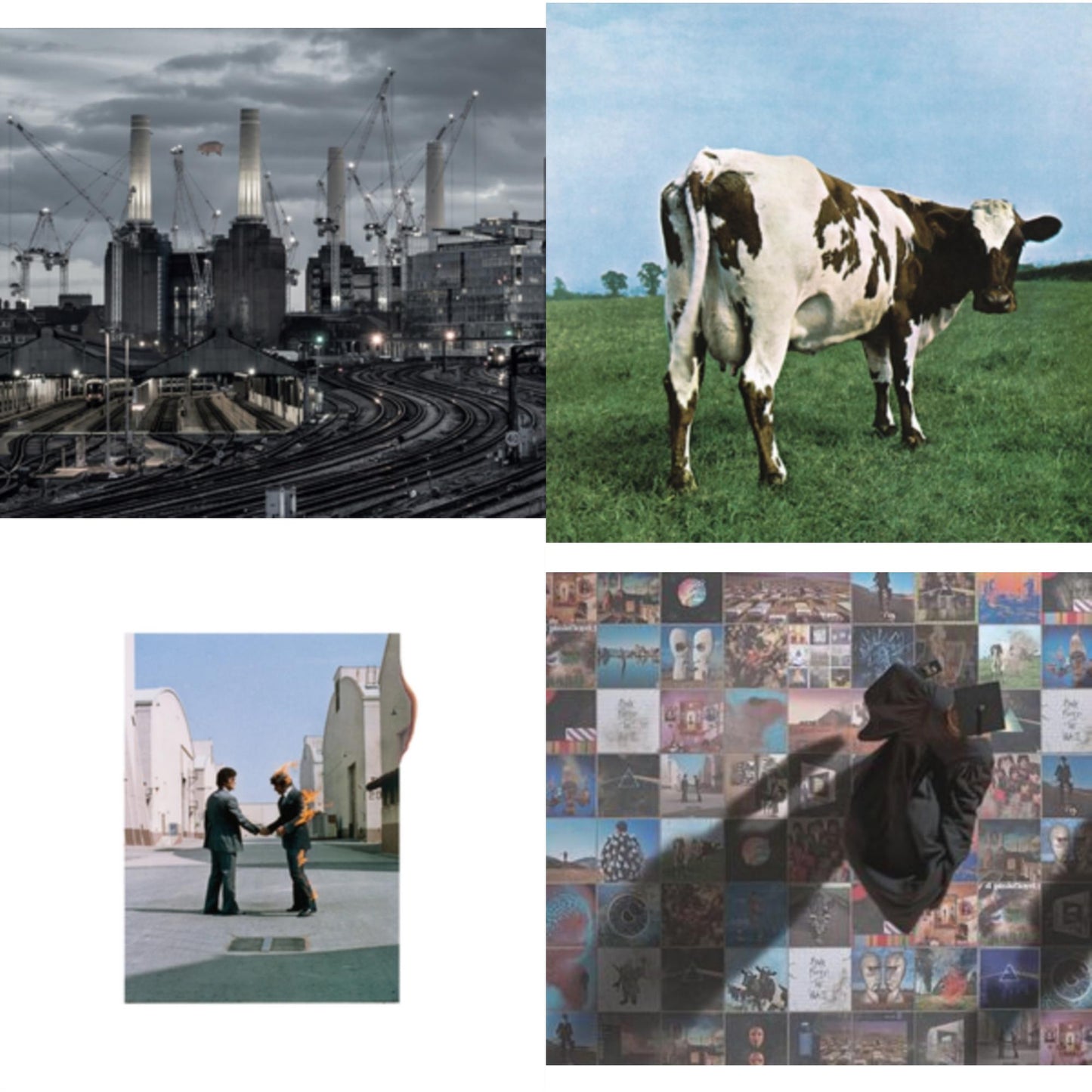 Pink Floyd - Animals (2018 Remix) & Atom Heart Mother & Wish You Were Here & Foot In The Door: Best Of Pink Floyd - CD Bundle