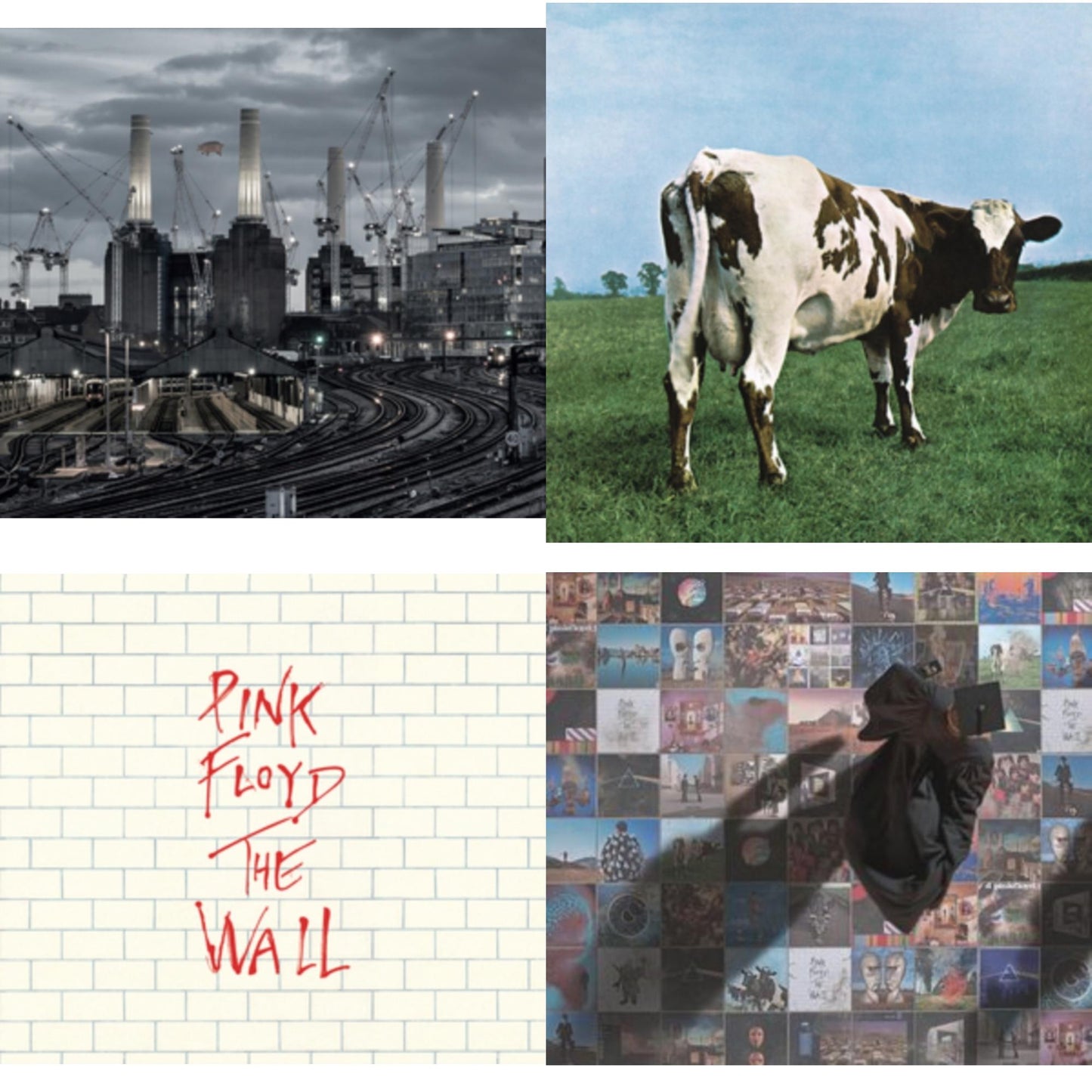 Pink Floyd - Animals (2018 Remix) & Atom Heart Mother & Wall & Foot In The Door: Best Of Pink Floyd - CD Bundle