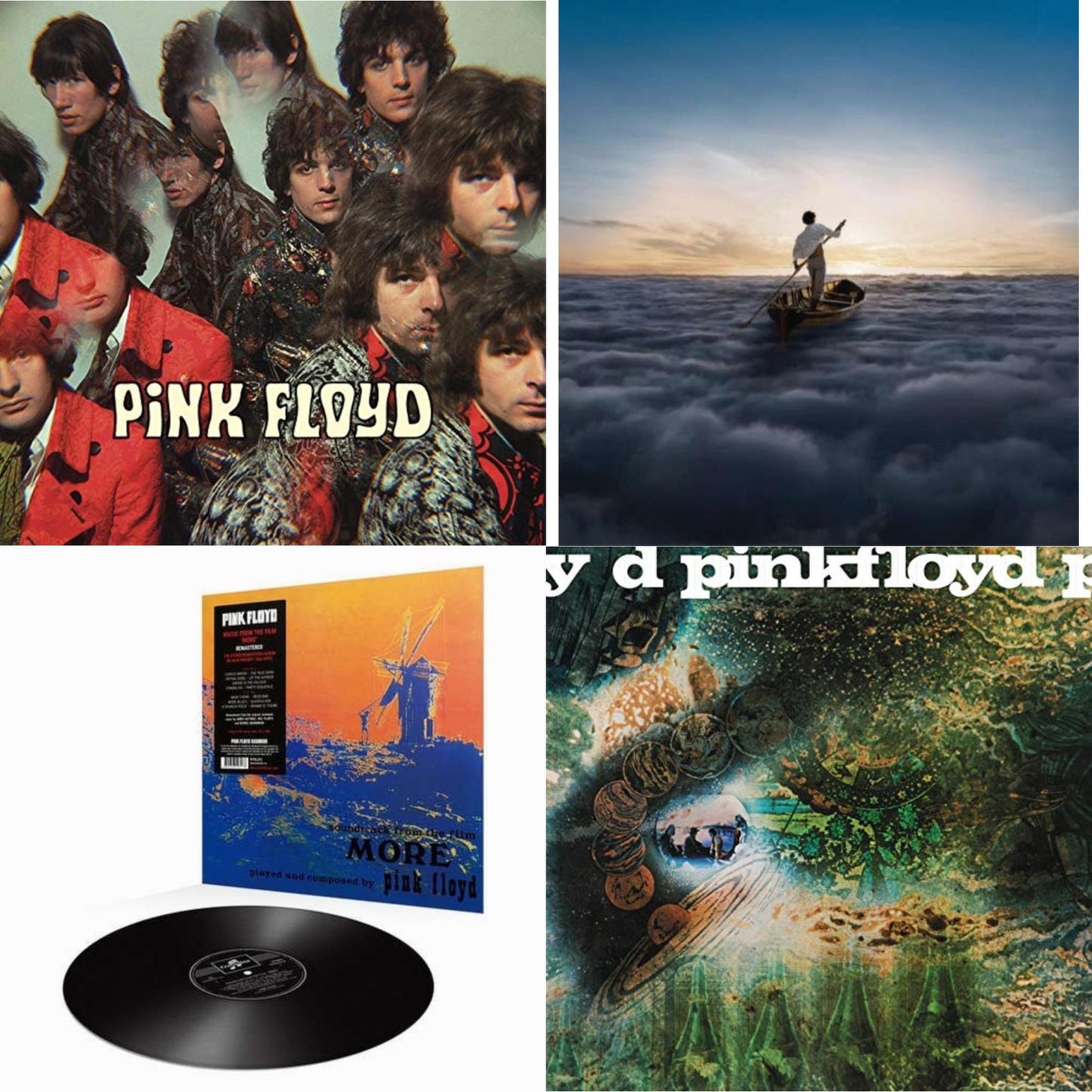 Pink Floyd - Endless River (2LP/180G) & Piper At The Gates Of Dawn (180G/2016 Version) & Saucerful Of Secrets (180G) & More (180G)