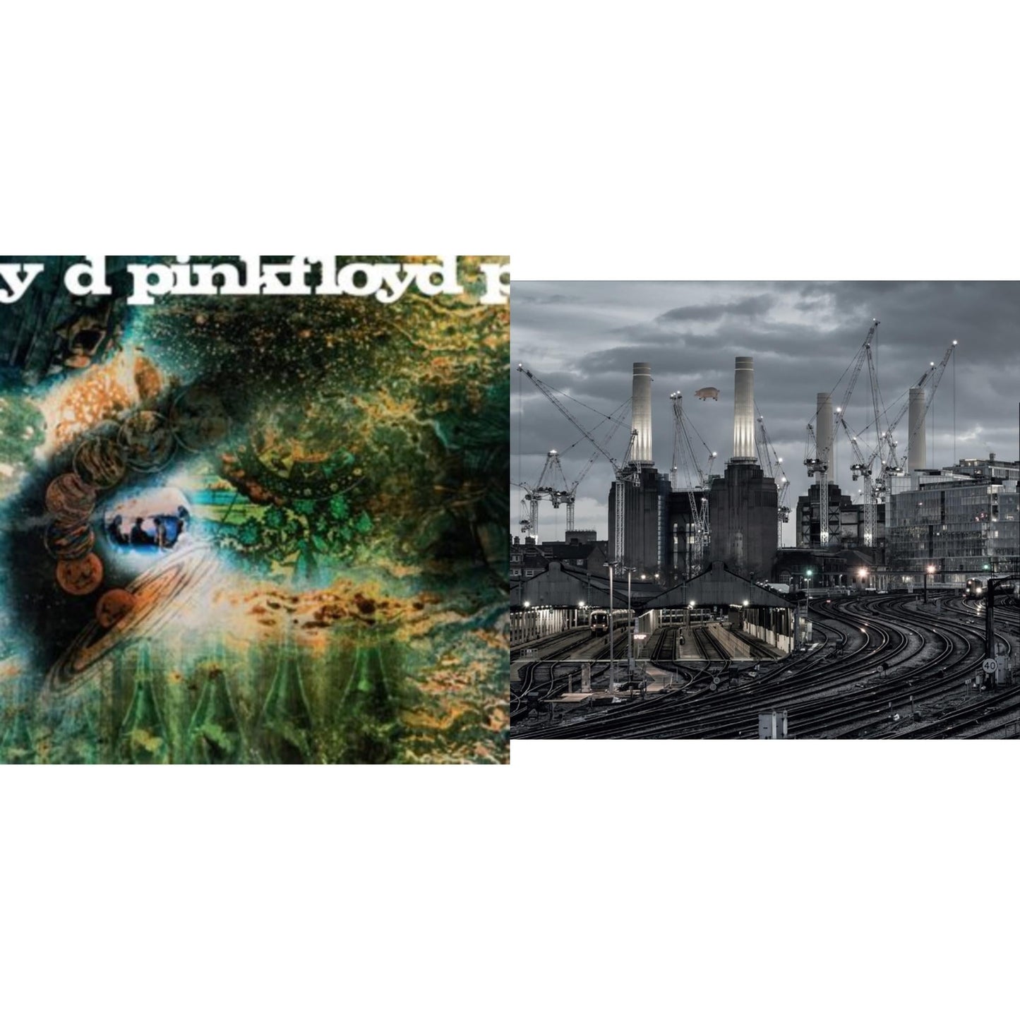 Pink Floyd - Animals (2018 Remix) (180G/LP/CD/Blu-Ray/DVD) & Saucerful Of Secrets (Mono/180G)