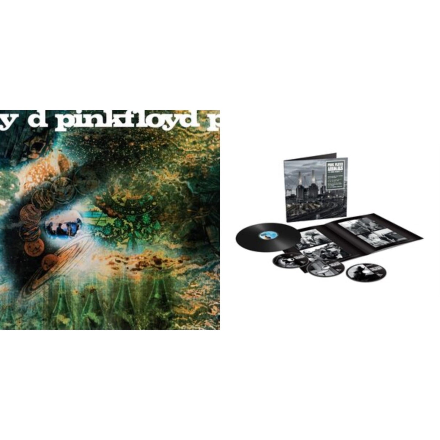 Pink Floyd - Saucerful Of Secrets (Mono/180G) & Animals (2018 Remix) (LP/CD/DVD/Blu-Ray/180G)