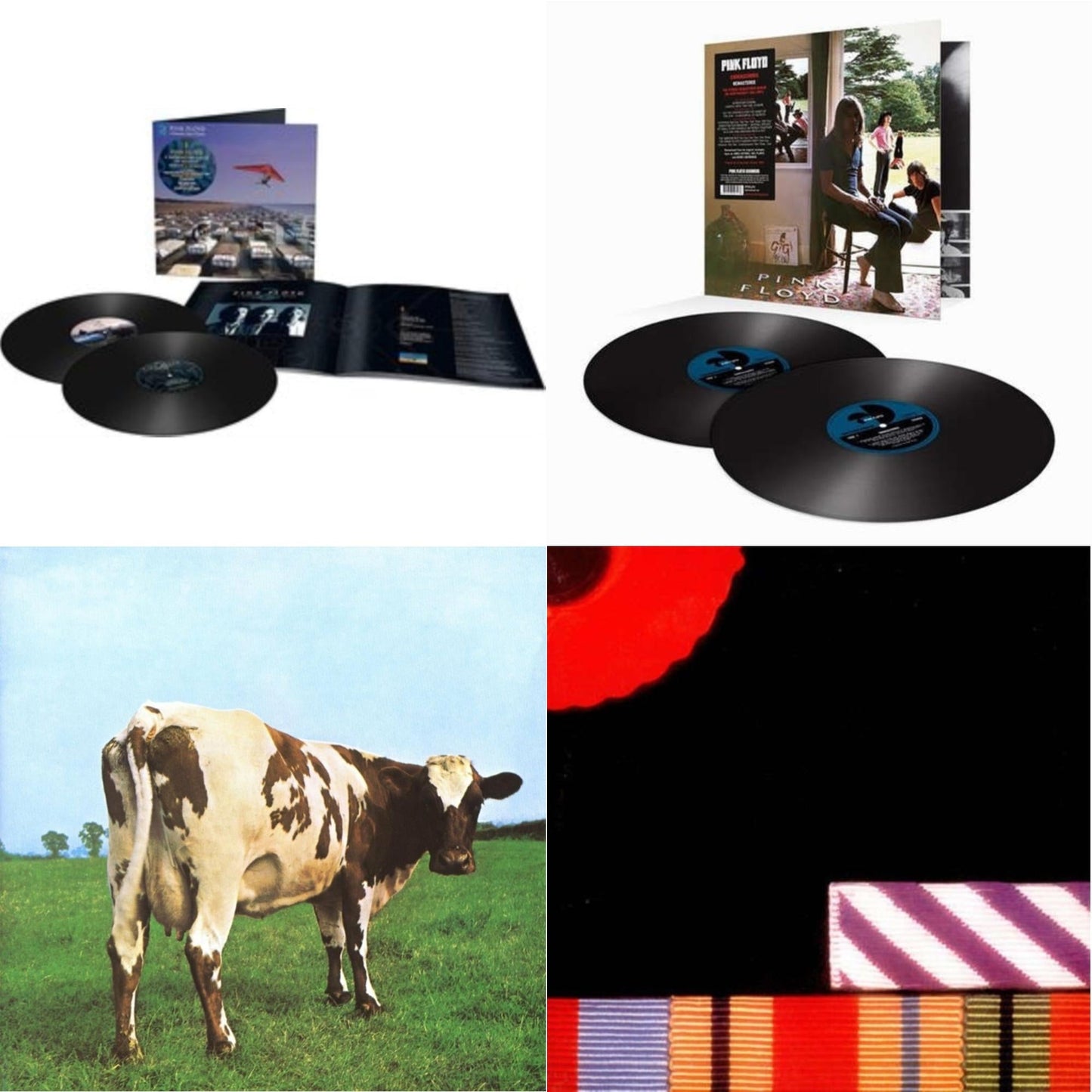 Pink Floyd - Momentary Lapse Of Reason (Remixed & Updated) (2LP) & Ummagumma (2LP/180G/2016 Version/Gatefold) & Atom Heart Mother (180G/Gatefold/2016 Version) & Final Cut (180G/Gatefold) (2016 Version)
