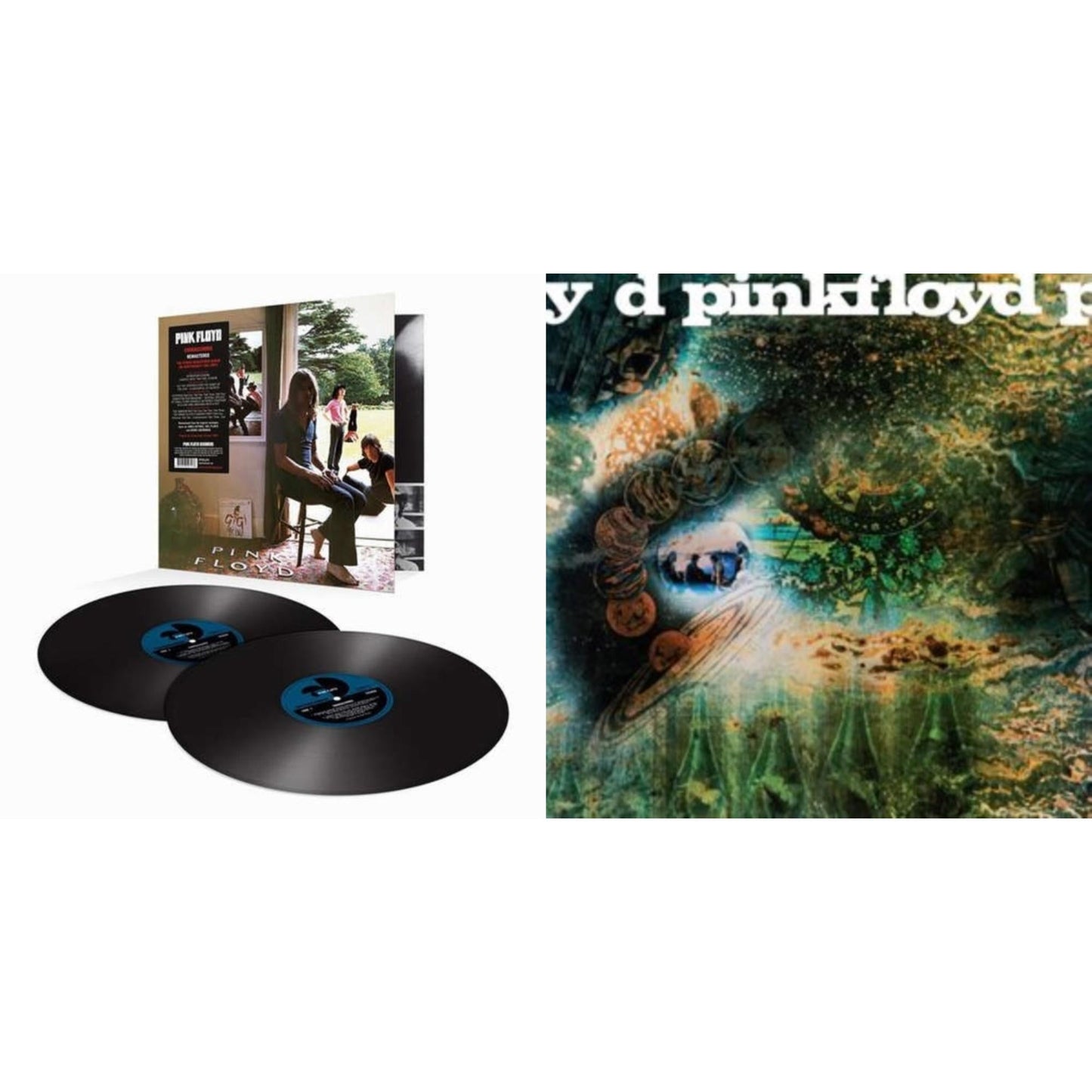 Pink Floyd - Saucerful Of Secrets (Mono/180G) & Ummagumma (2LP/180G/2016 Version/Gatefold)