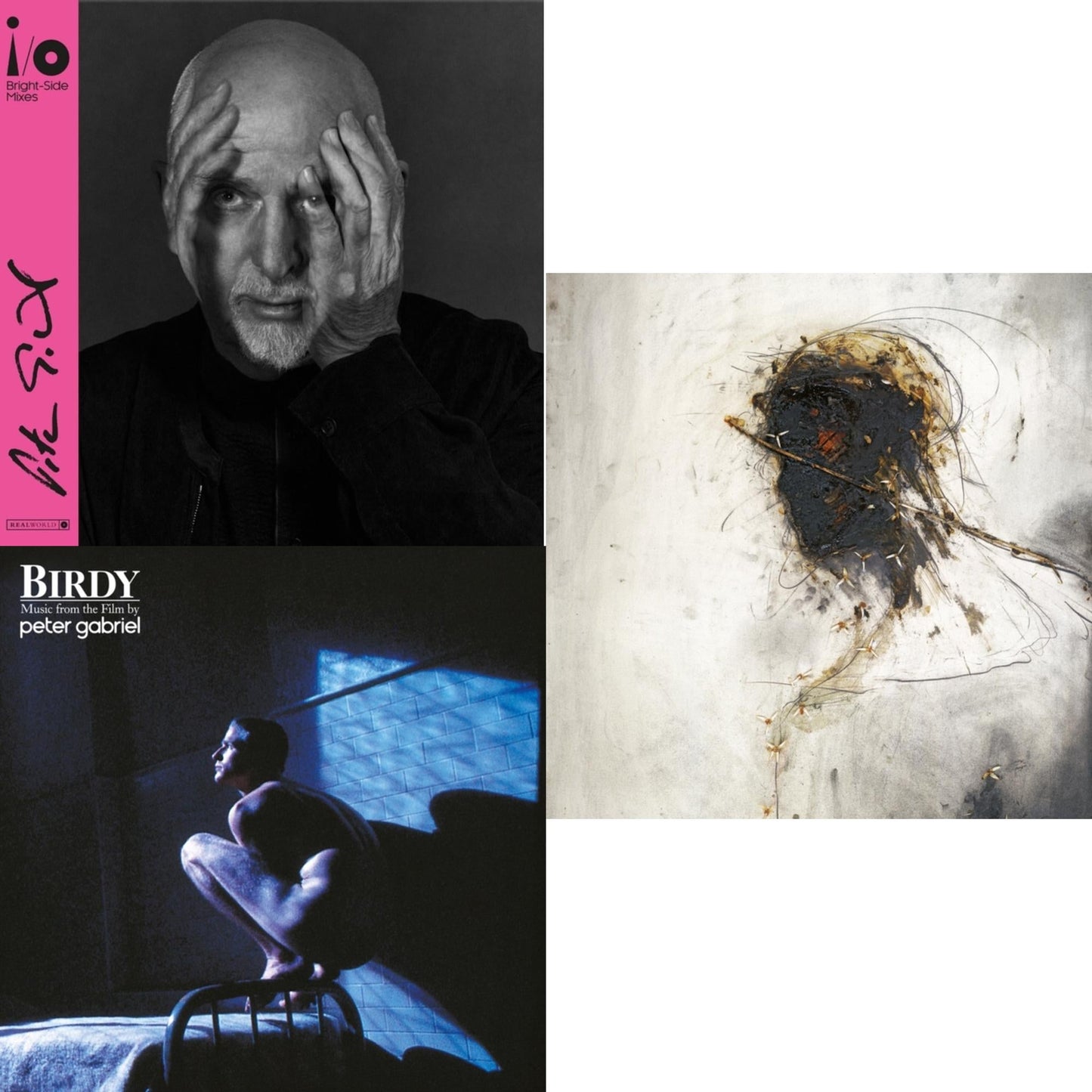 Peter Gabriel - Birdy: Music From The Film & Passion: Music For The Last Temptation Of Christ (2LP) & I/O (Bright-Side Mix/2LP)