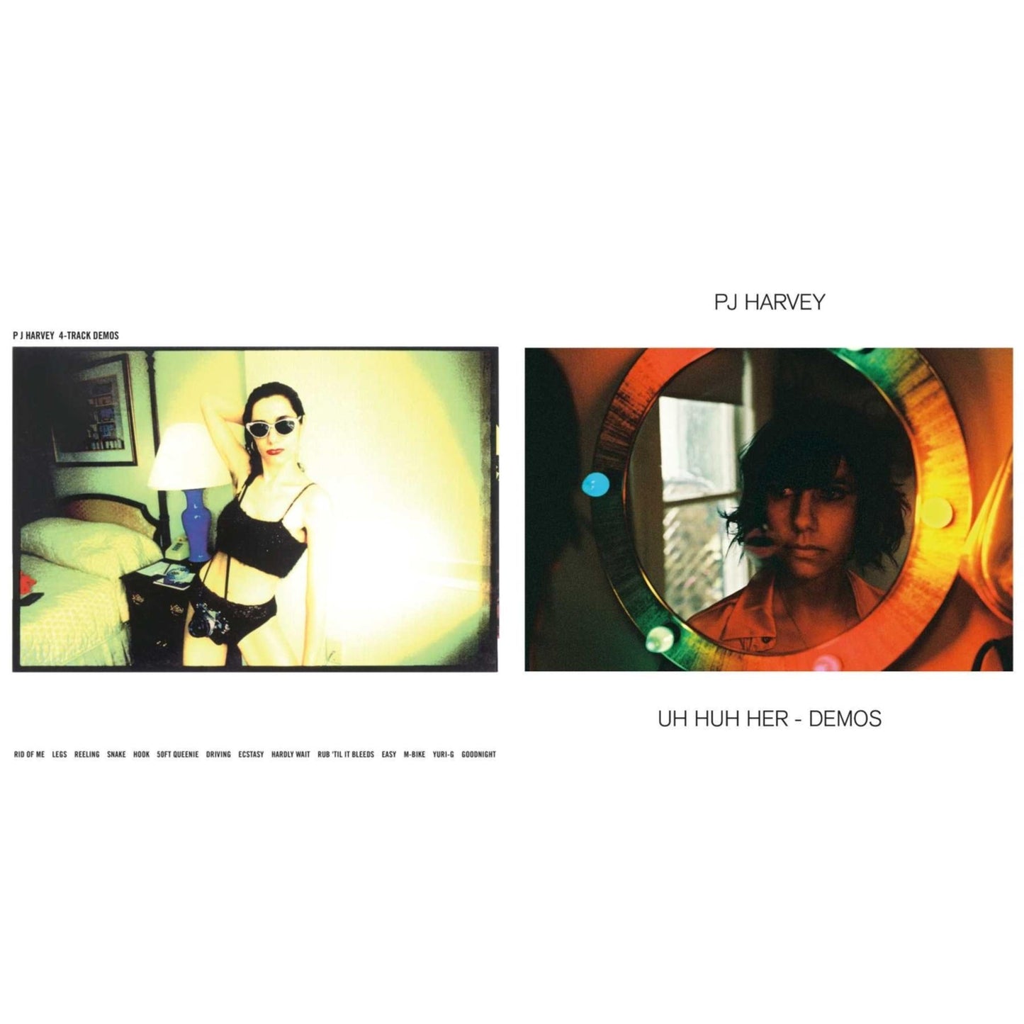 Pj Harvey - Uh Huh Her (Demos) & 4-Track Demos - LP Vinyl Bundle