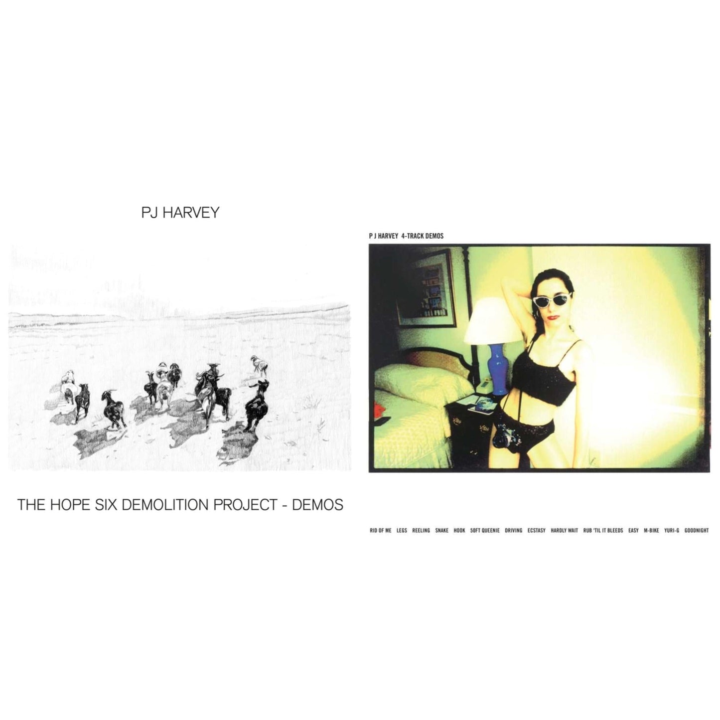 Pj Harvey - Hope Six Demolition Project - Demos & 4-Track Demos - LP Vinyl Bundle
