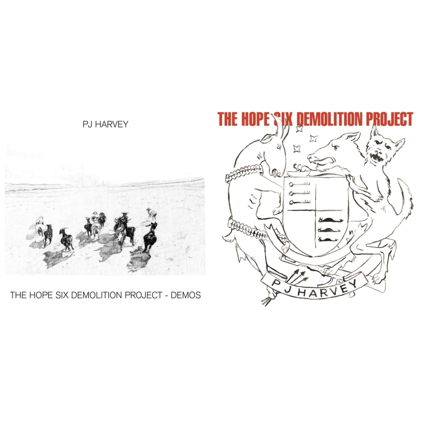 Pj Harvey - Hope Six Demolition Project & Hope Six Demolition Project - Demos - LP Vinyl Bundle