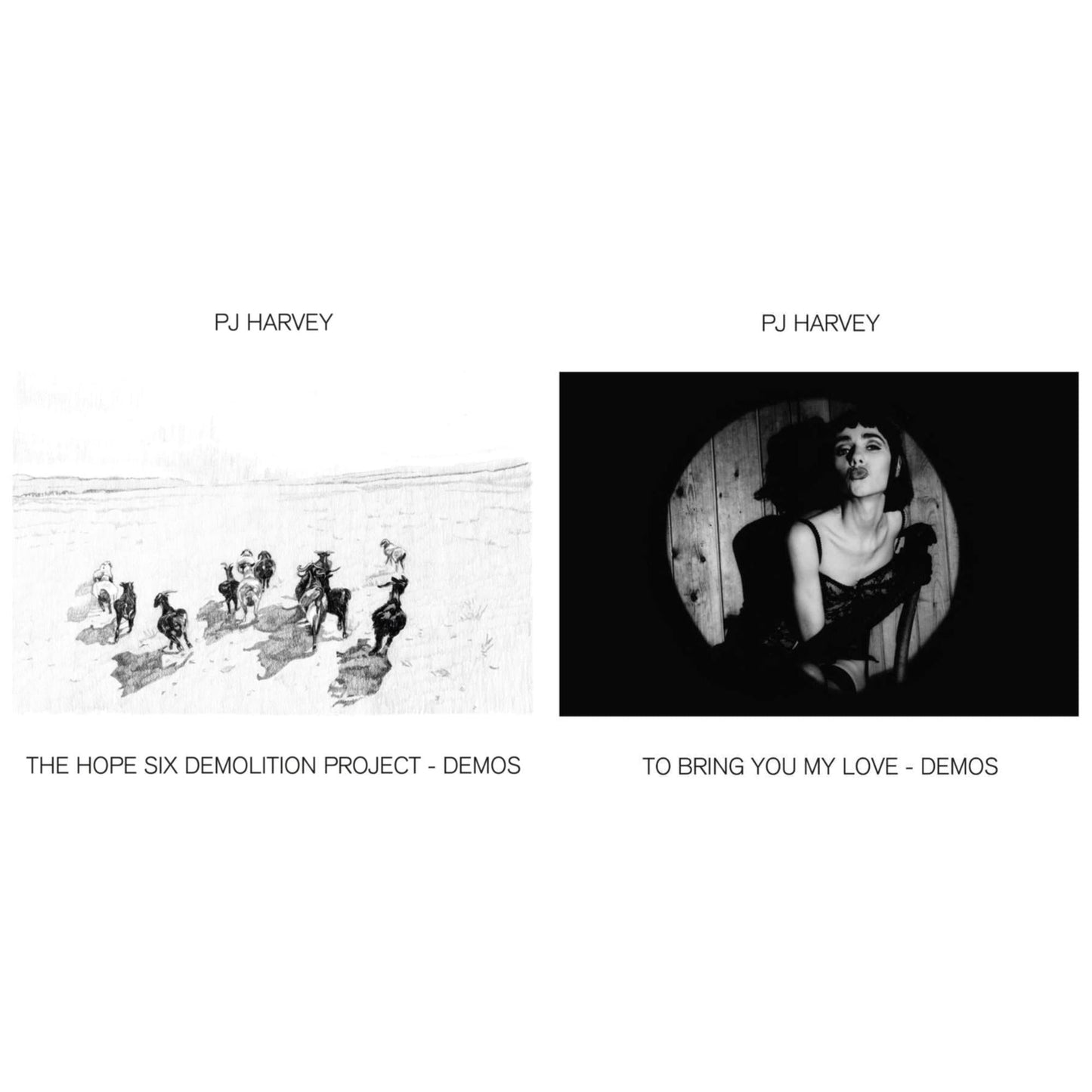Pj Harvey - Hope Six Demolition Project - Demos & To Bring You My Love - Demos - LP Vinyl Bundle