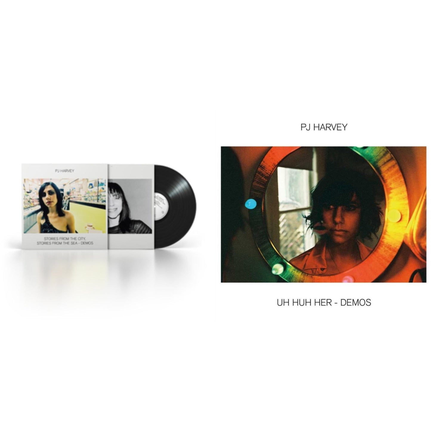 Pj Harvey - Uh Huh Her (Demos) & Stories From The City, Stories From The Sea - Demos - LP Vinyl Bundle