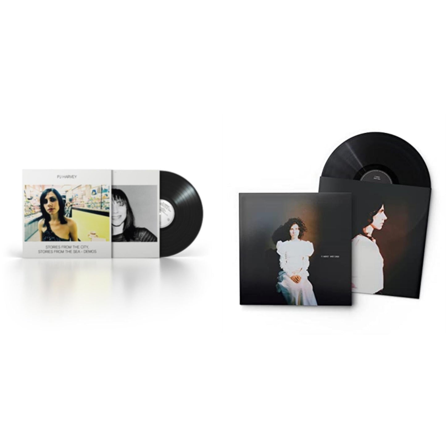Pj Harvey - Stories From The City, Stories From The Sea - Demos & White Chalk - LP Vinyl Bundle