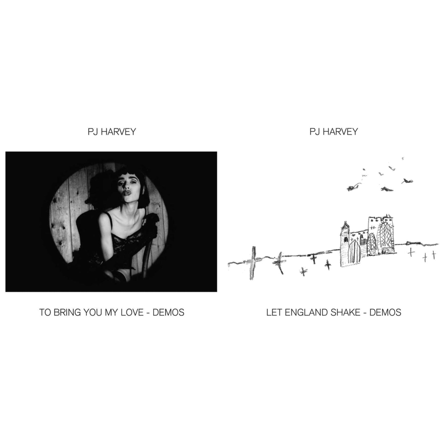 Pj Harvey - Let England Shake - Demos & To Bring You My Love - Demos - LP Vinyl Bundle