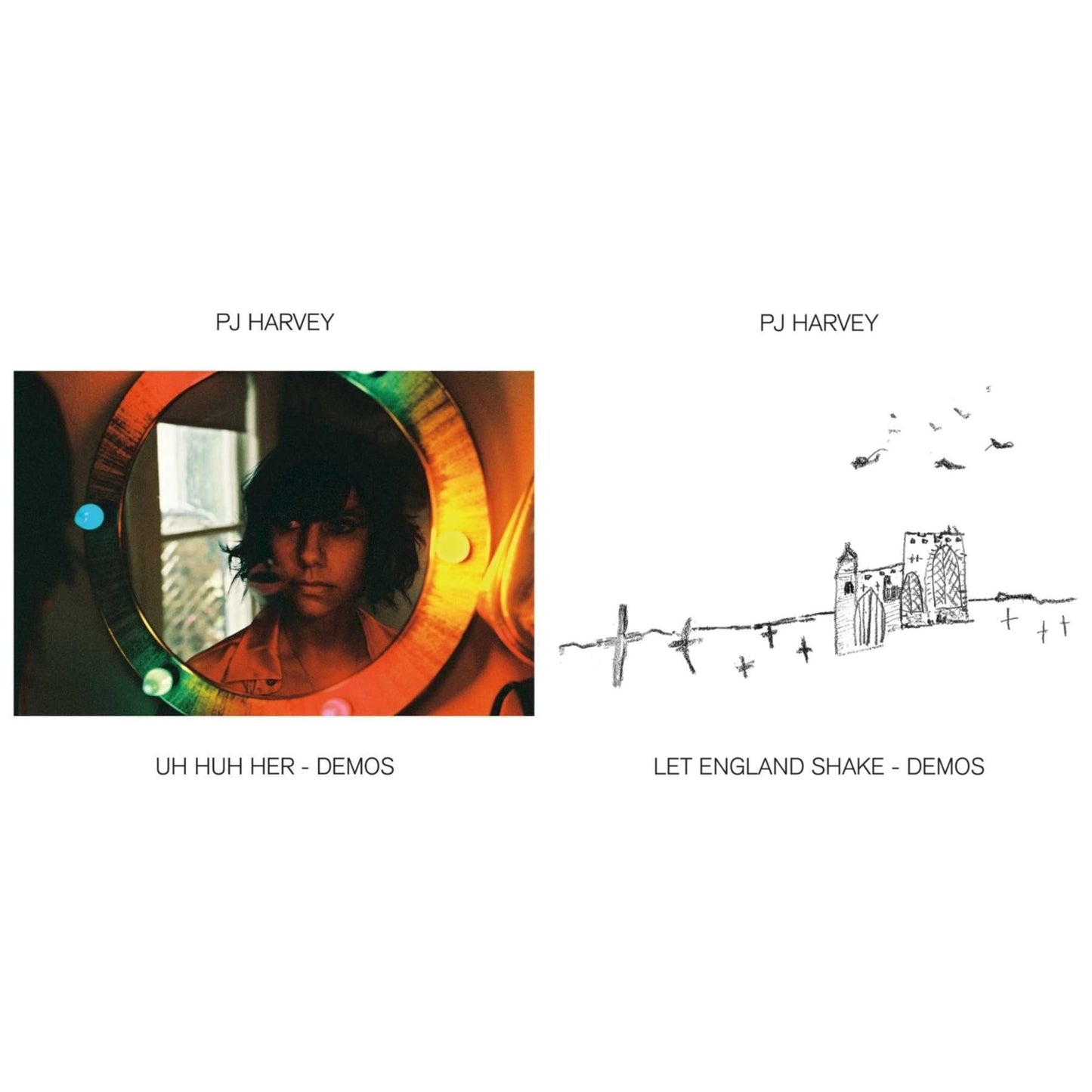 Pj Harvey - Uh Huh Her (Demos) & Let England Shake - Demos - LP Vinyl Bundle