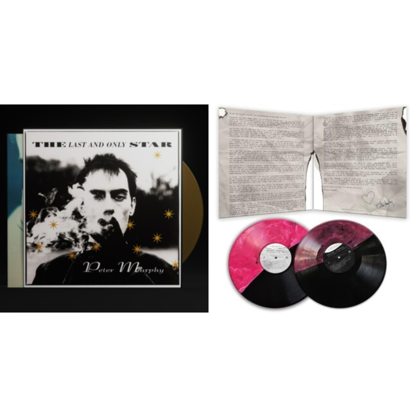 Peter Murphy - Last & Only Star (Rarities) (Gold LP Vinyl) & Wild Birds Live Tour (Purple & Black Vinyl/2LP)
