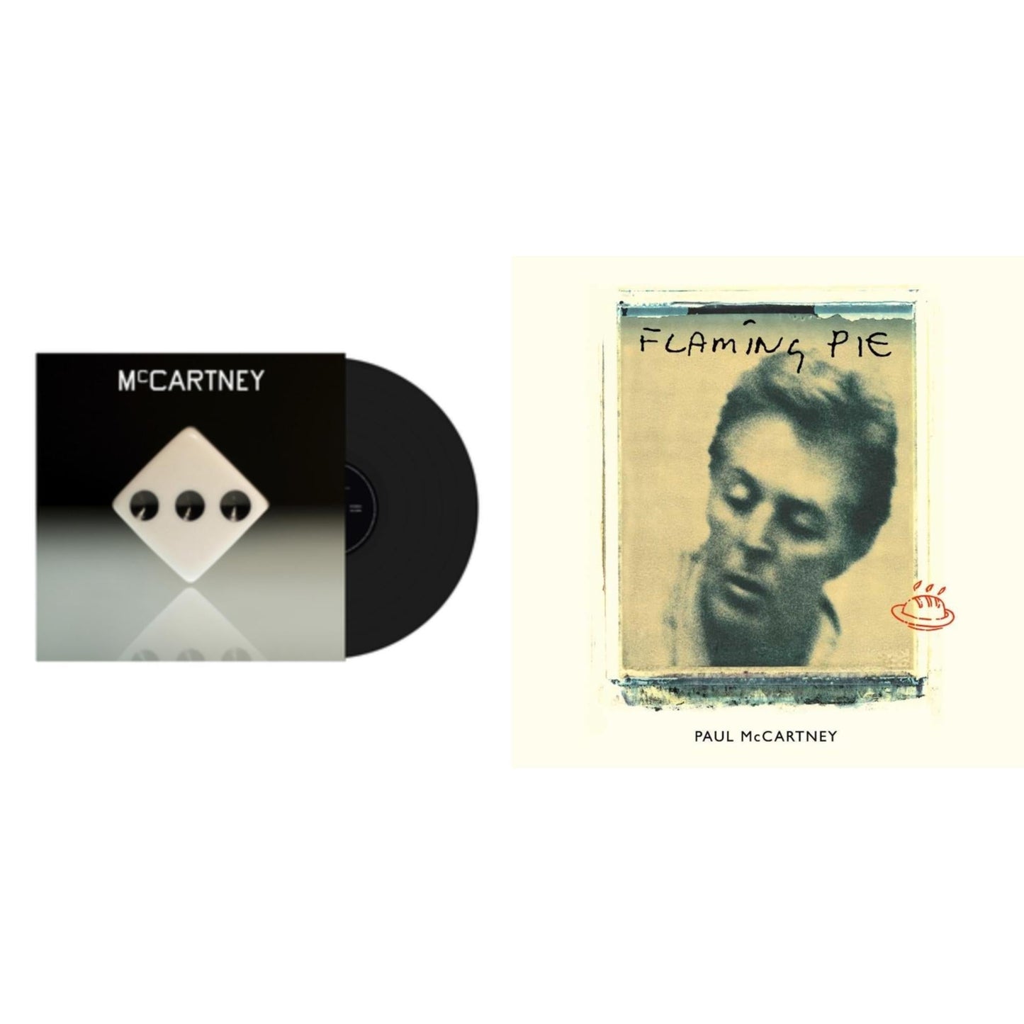 Paul Mccartney - Mccartney Iii (180G/Gatefold/Printed Inner Sleeve) & Flaming Pie (3LP/Remastered/Home Recordings)